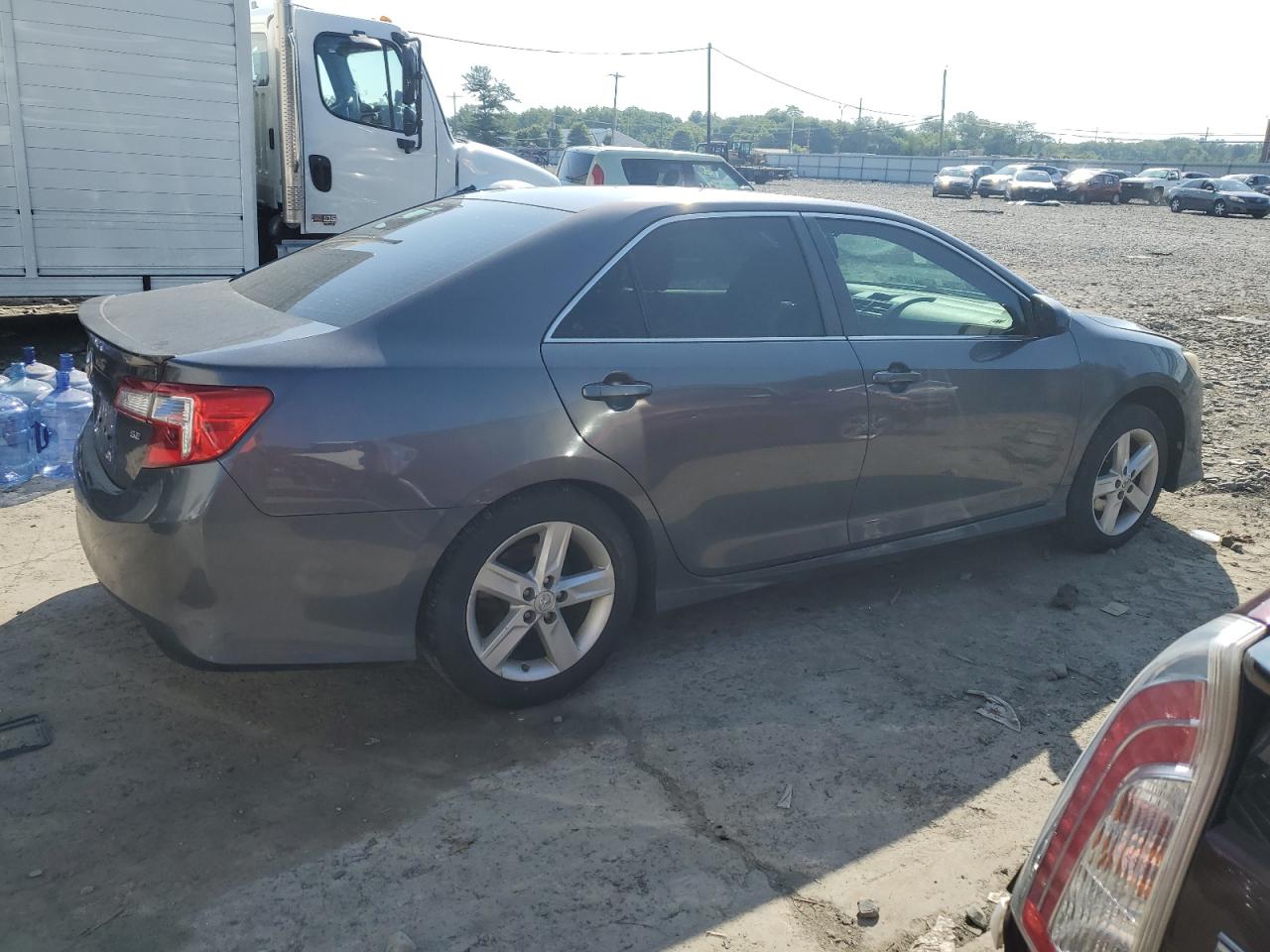 2014 Toyota Camry L Серый vin: 4T1BF1FK2EU463579