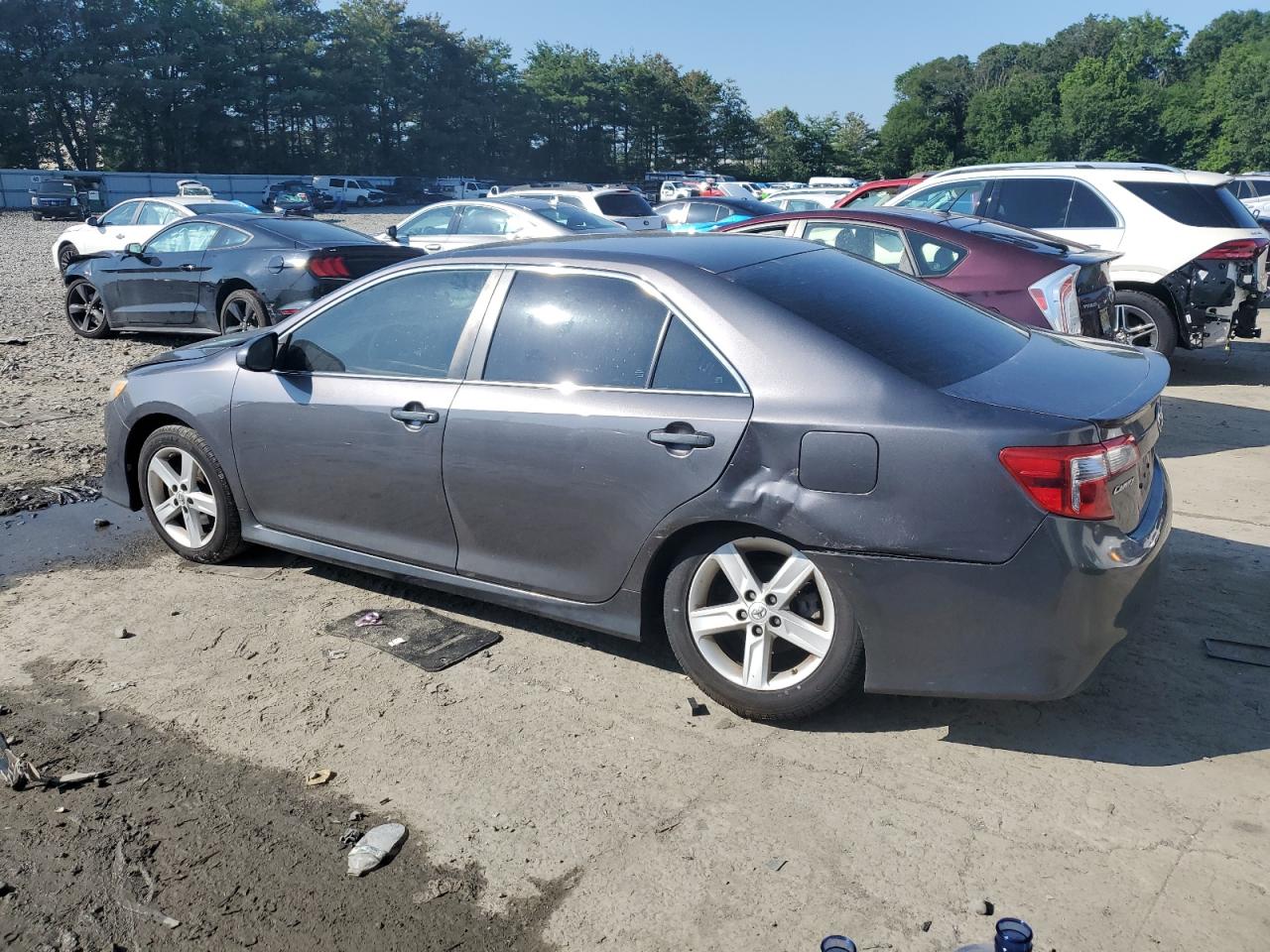 2014 Toyota Camry L Серый vin: 4T1BF1FK2EU463579