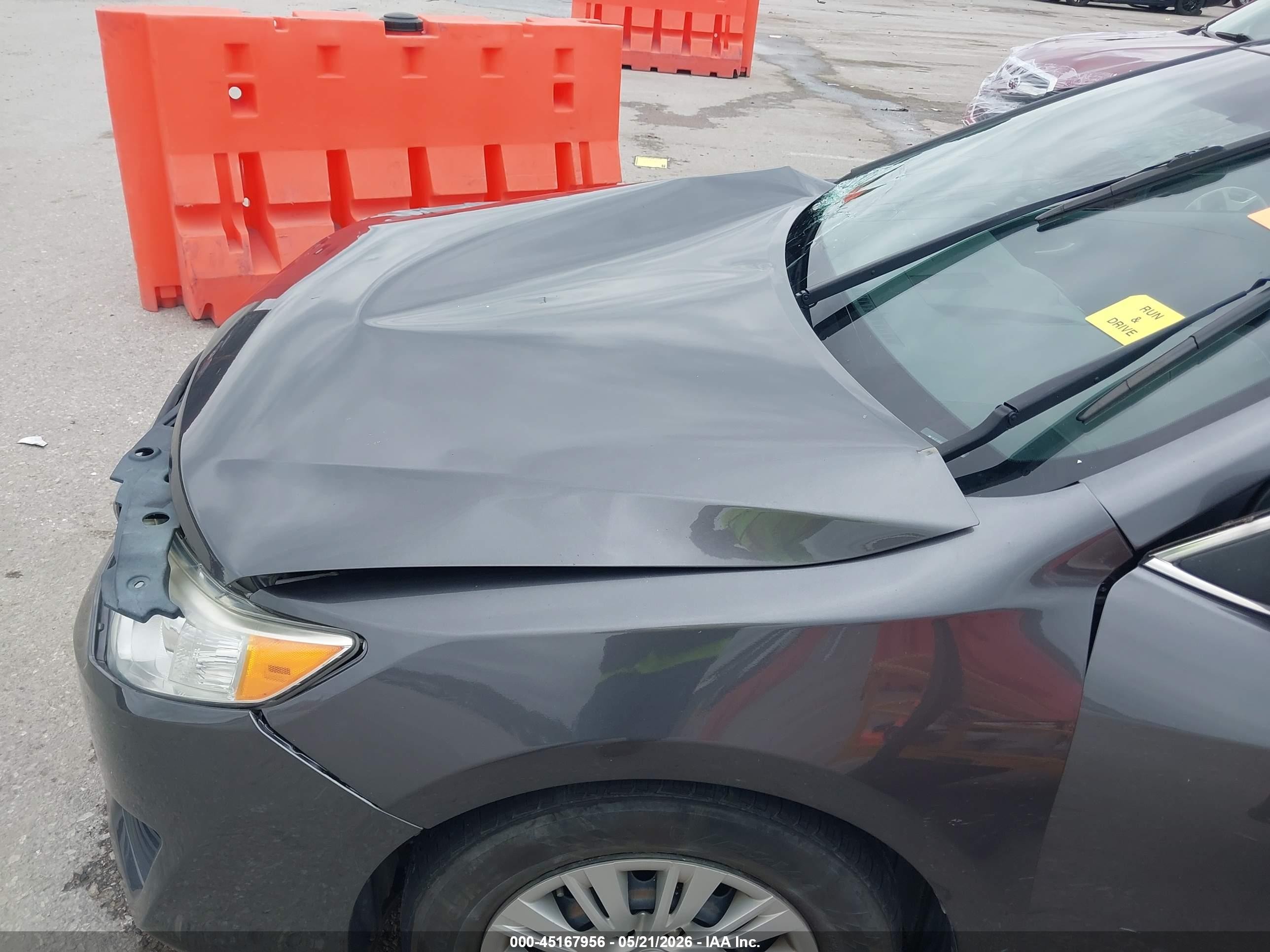 2014 Toyota Camry Le Gray vin: 4T1BF1FK2EU468393