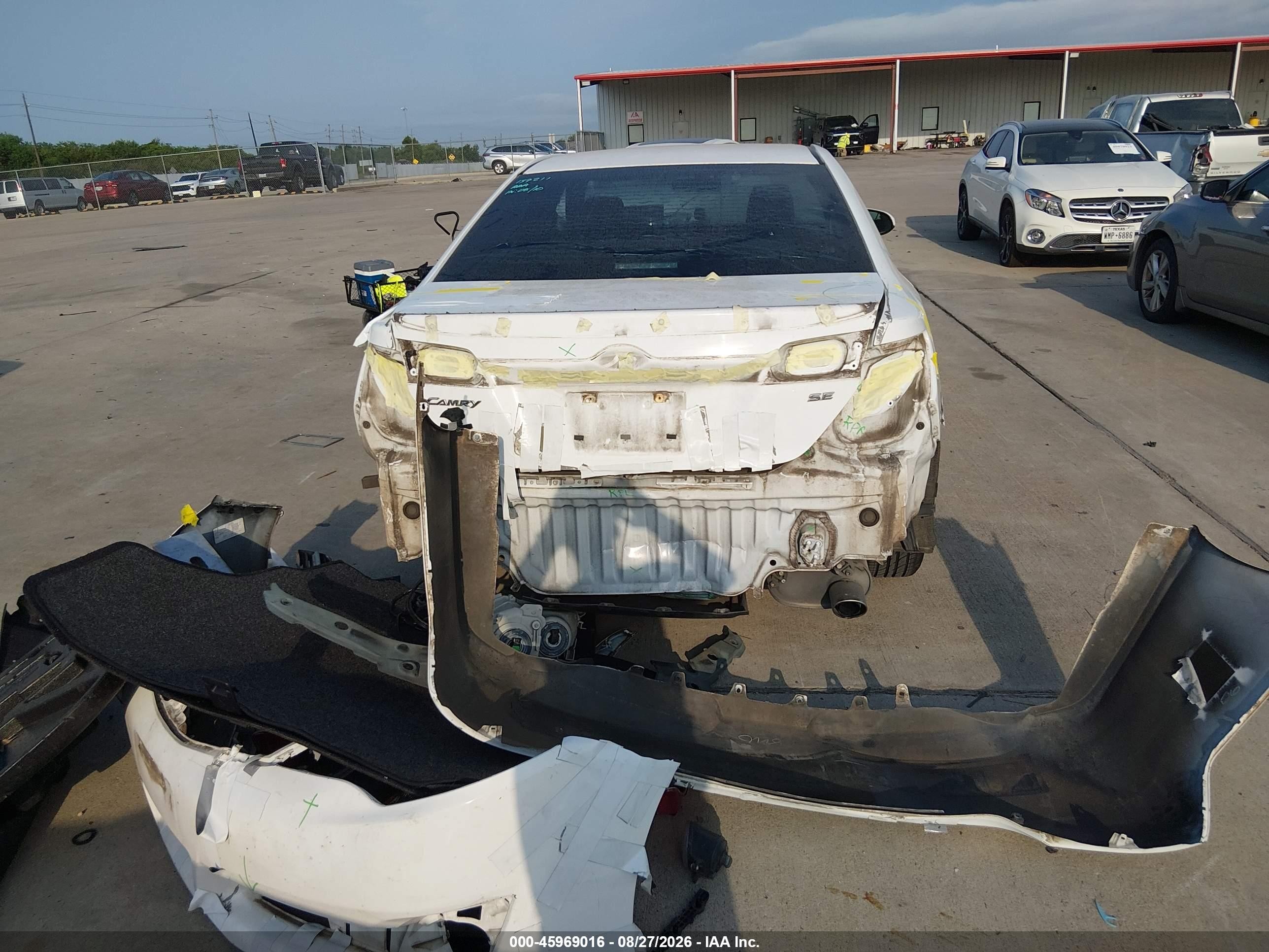2014 Toyota Camry Se Белый vin: 4T1BF1FK2EU471343