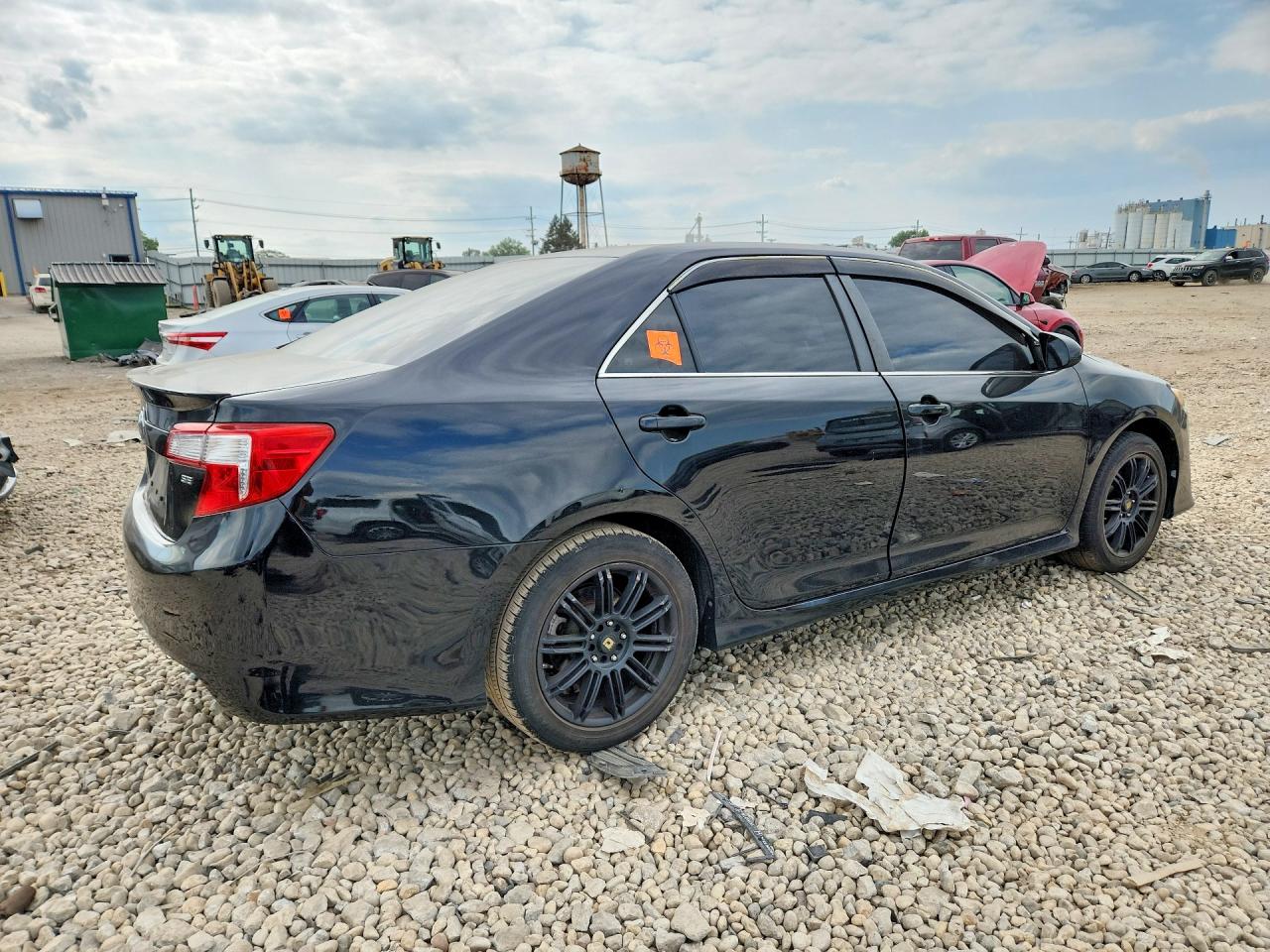 2014 Toyota Camry Se Black vin: 4T1BF1FK2EU734947