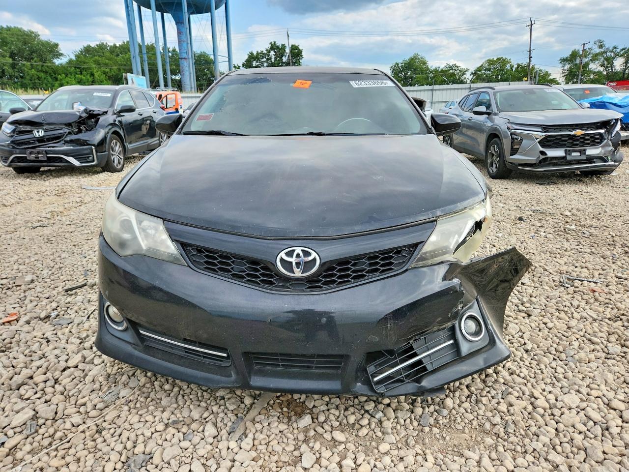 2014 Toyota Camry Se Black vin: 4T1BF1FK2EU734947