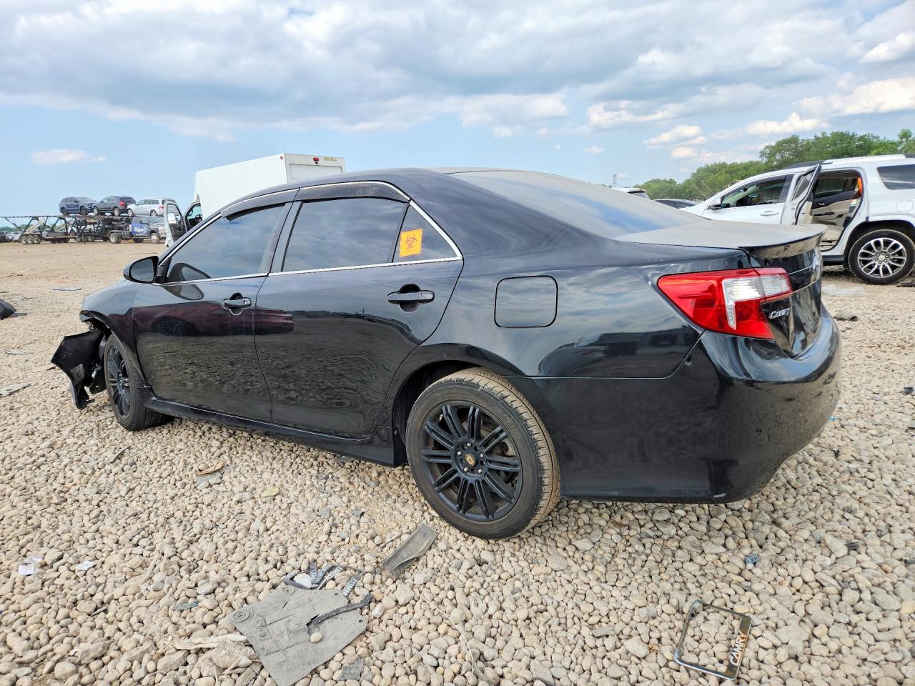 2014 Toyota Camry Se Black vin: 4T1BF1FK2EU734947