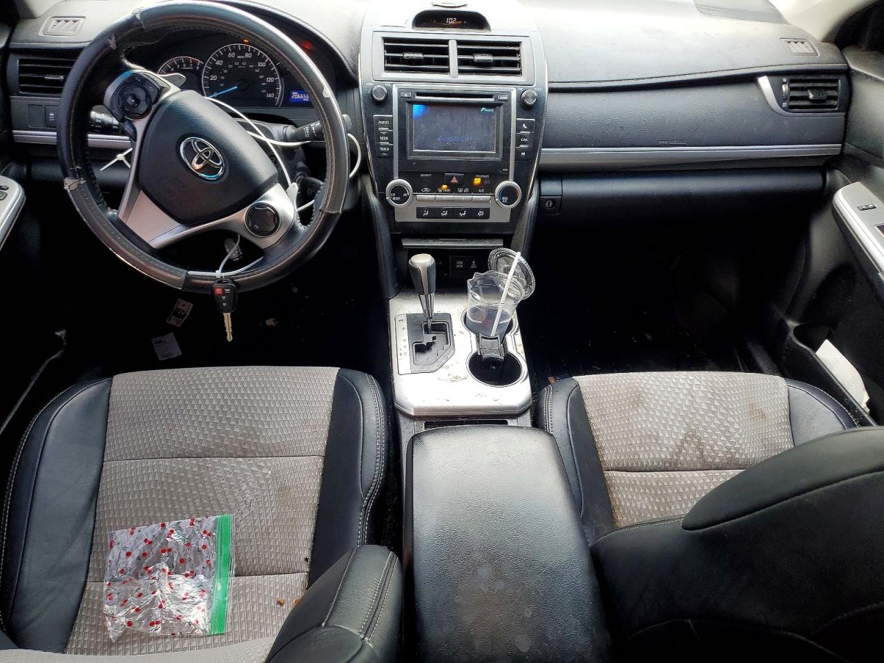 2014 Toyota Camry Se Black vin: 4T1BF1FK2EU734947