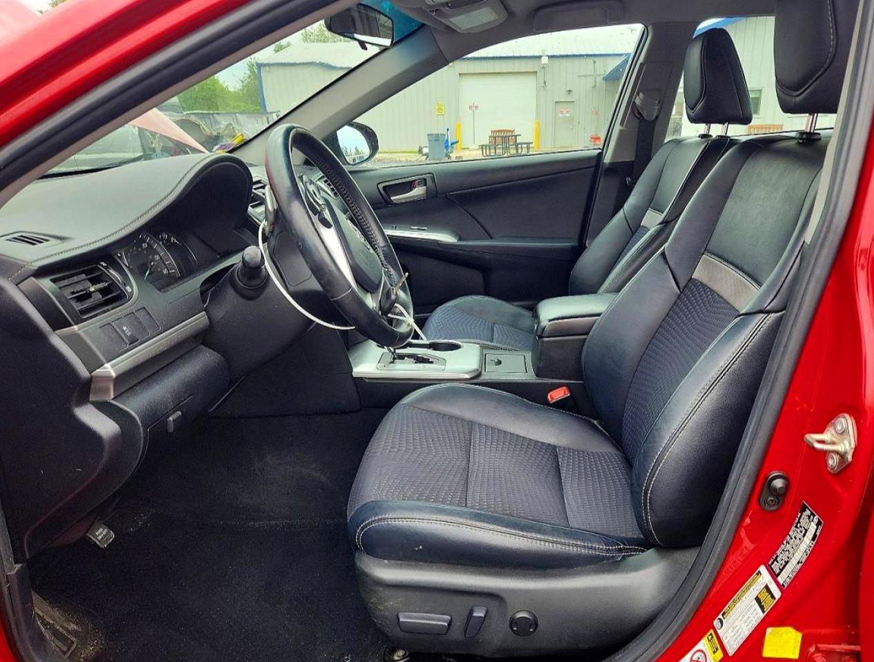 2014 Toyota Camry Se Red vin: 4T1BF1FK2EU737105