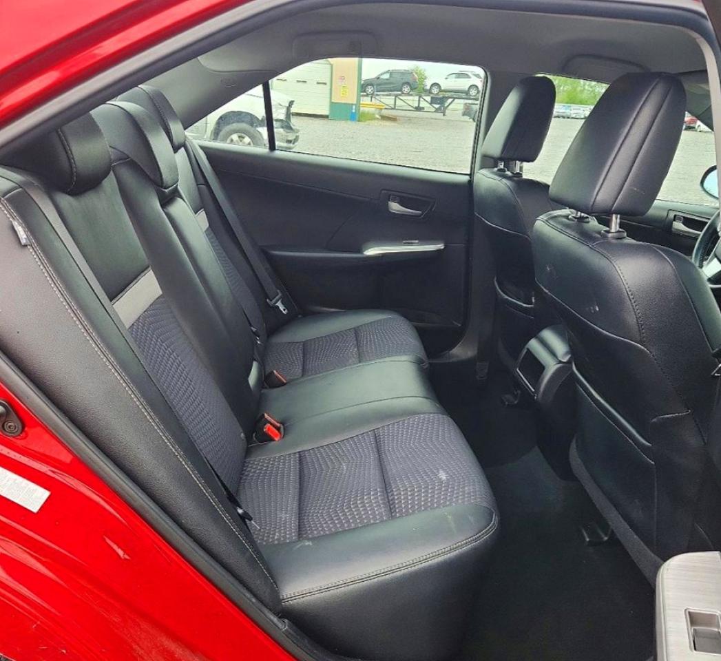 2014 Toyota Camry Se Red vin: 4T1BF1FK2EU737105