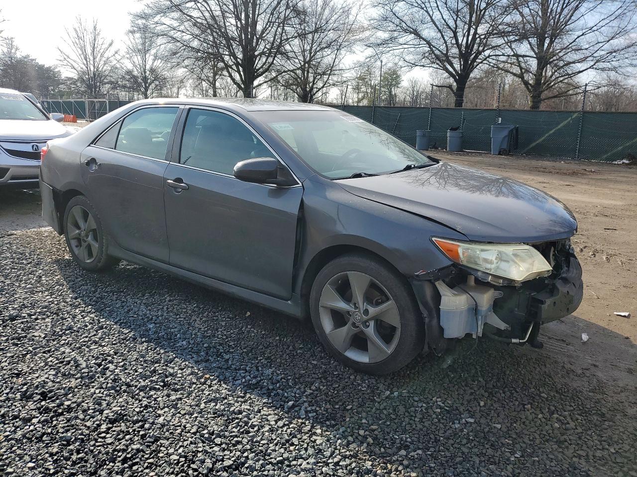 2014 Toyota Camry L Gray vin: 4T1BF1FK2EU740179