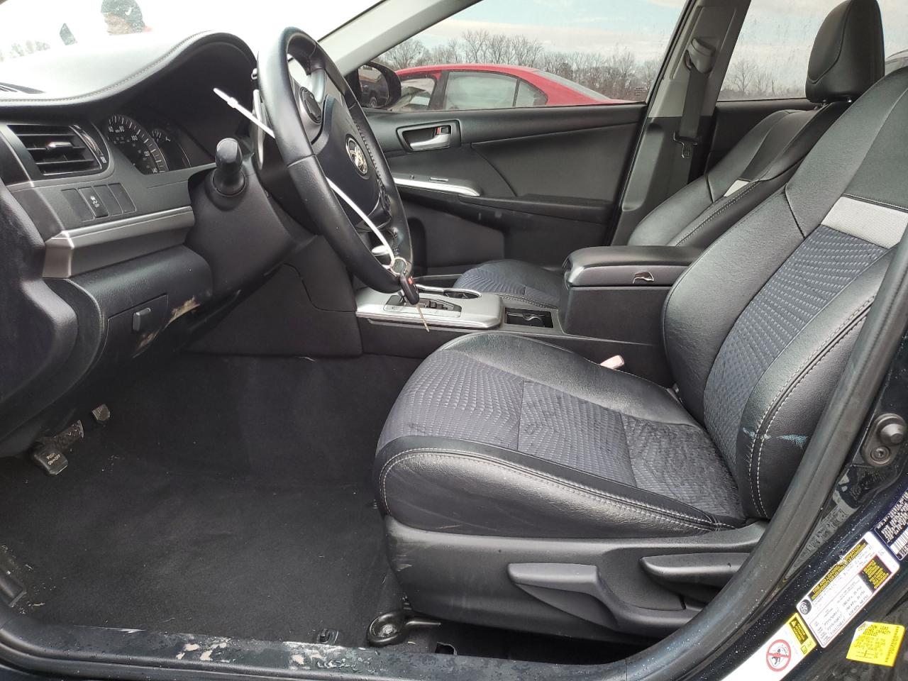 2014 Toyota Camry Se Black vin: 4T1BF1FK2EU749321