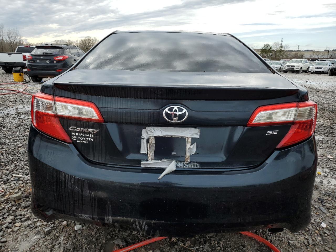 2014 Toyota Camry Se Black vin: 4T1BF1FK2EU749321