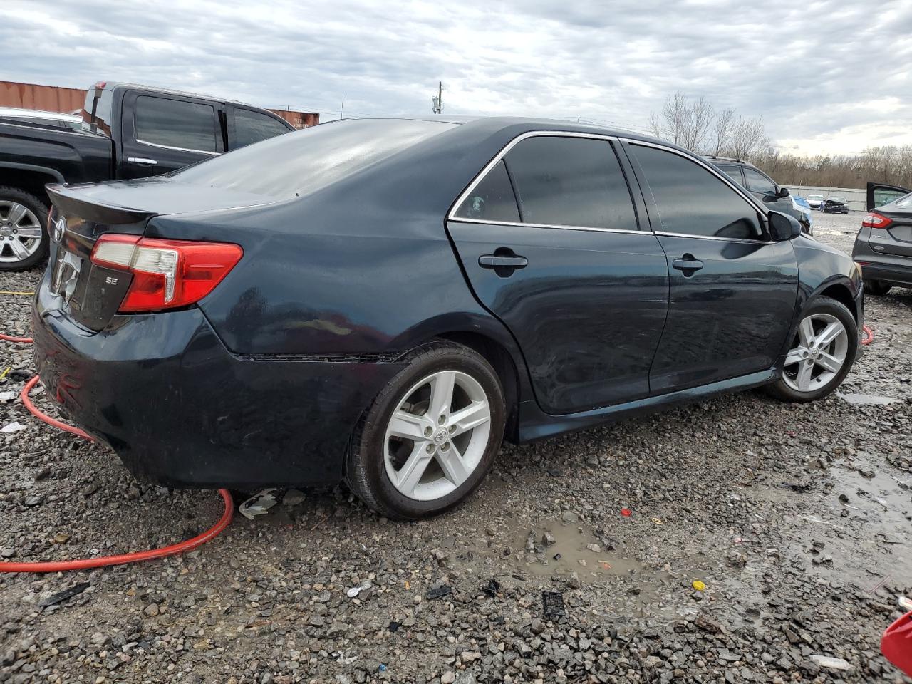 2014 Toyota Camry Se Black vin: 4T1BF1FK2EU749321
