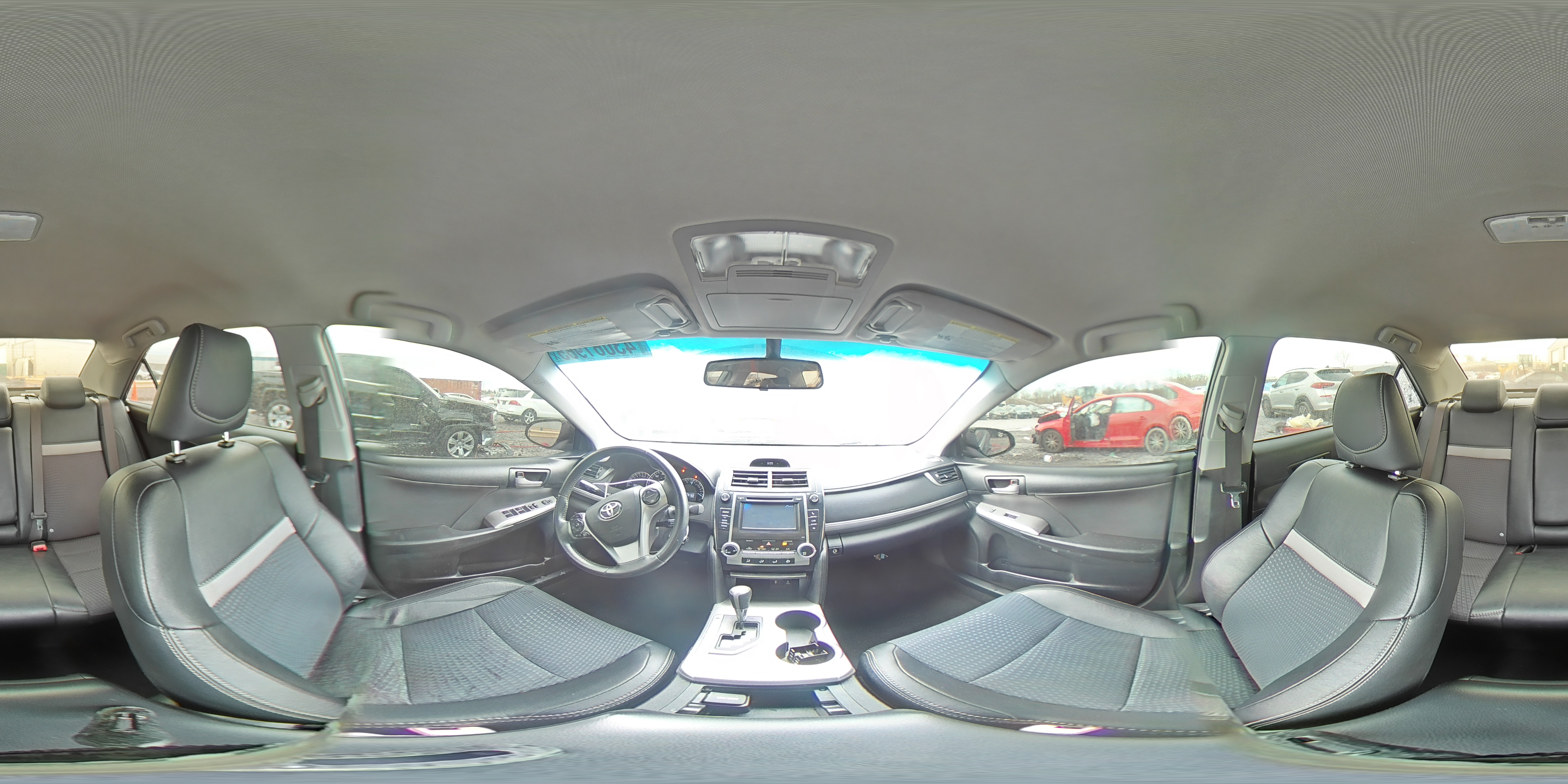 2014 Toyota Camry Se Black vin: 4T1BF1FK2EU749321