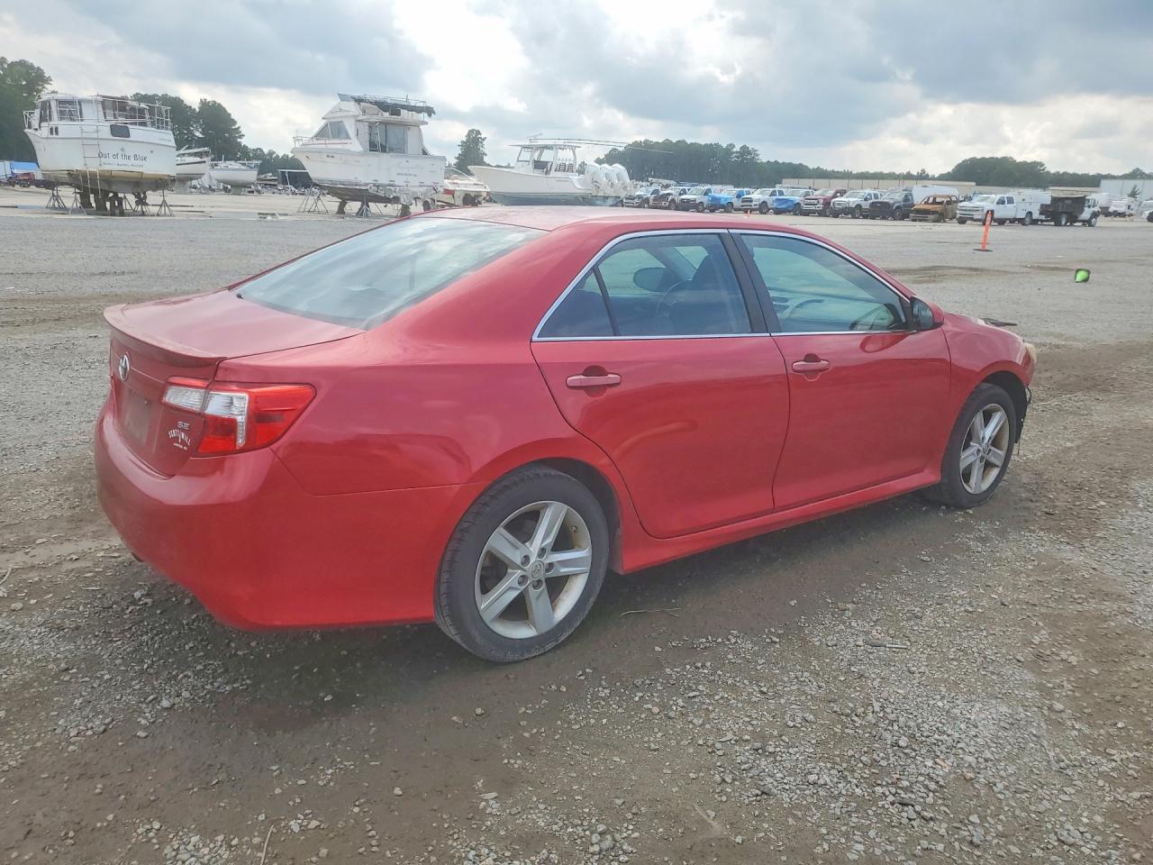 2014 Toyota Camry Se Красный vin: 4T1BF1FK2EU759217