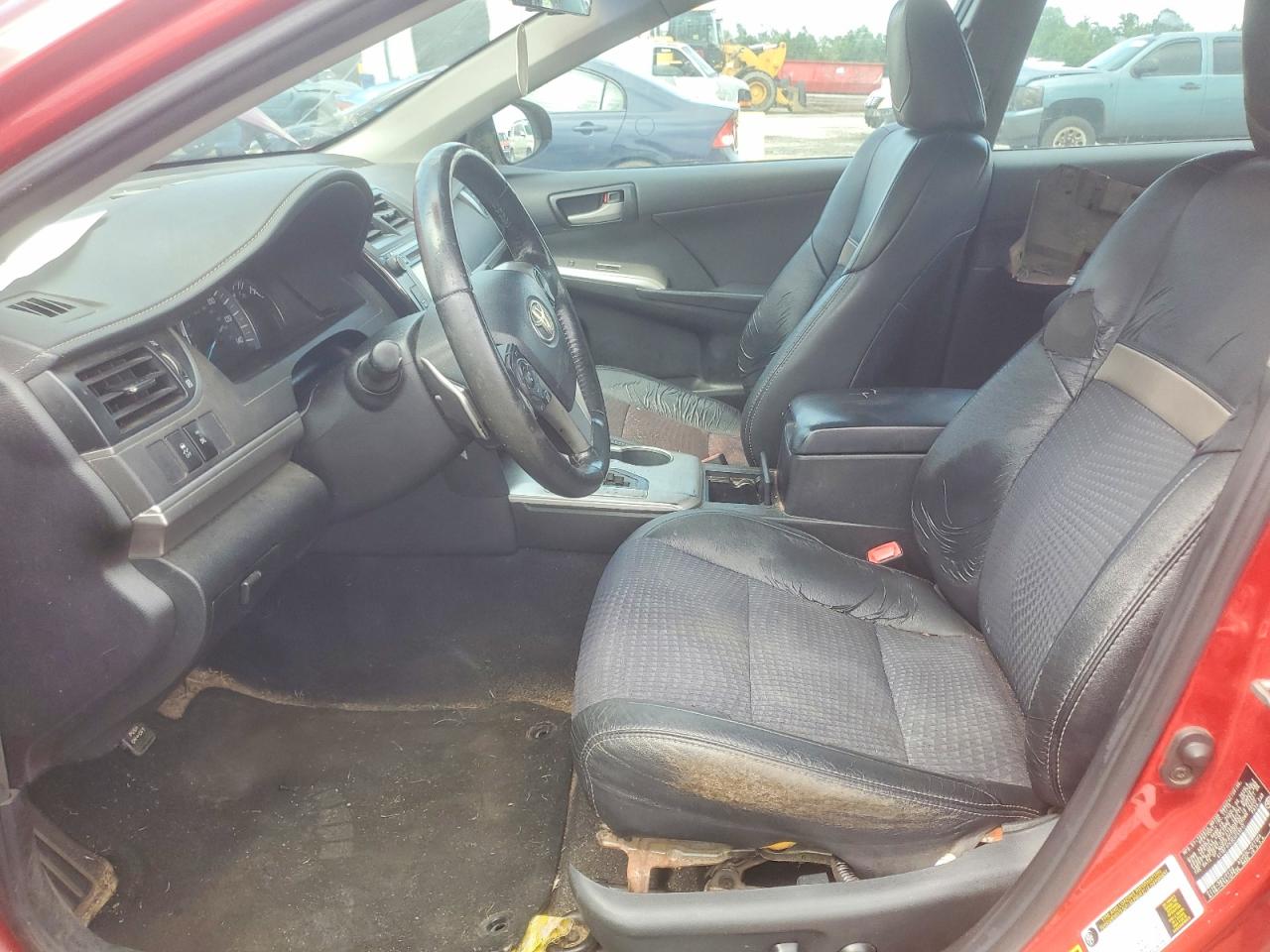 2014 Toyota Camry Se Красный vin: 4T1BF1FK2EU759217