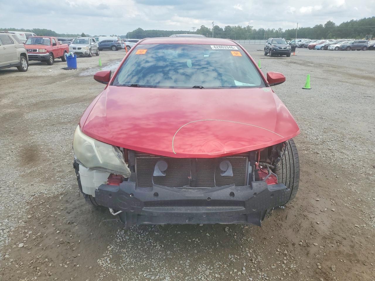 2014 Toyota Camry Se Красный vin: 4T1BF1FK2EU759217