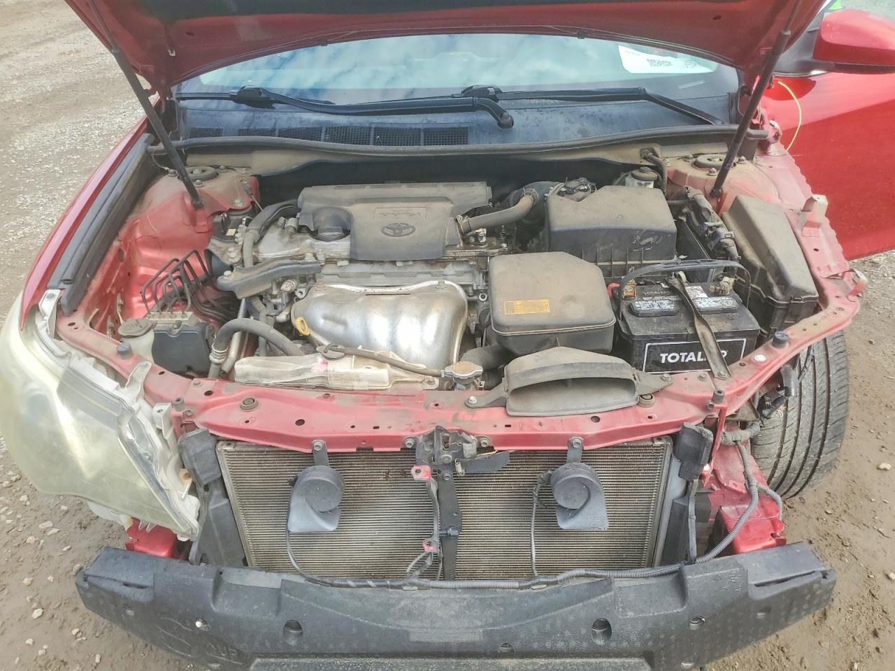 2014 Toyota Camry Se Красный vin: 4T1BF1FK2EU759217