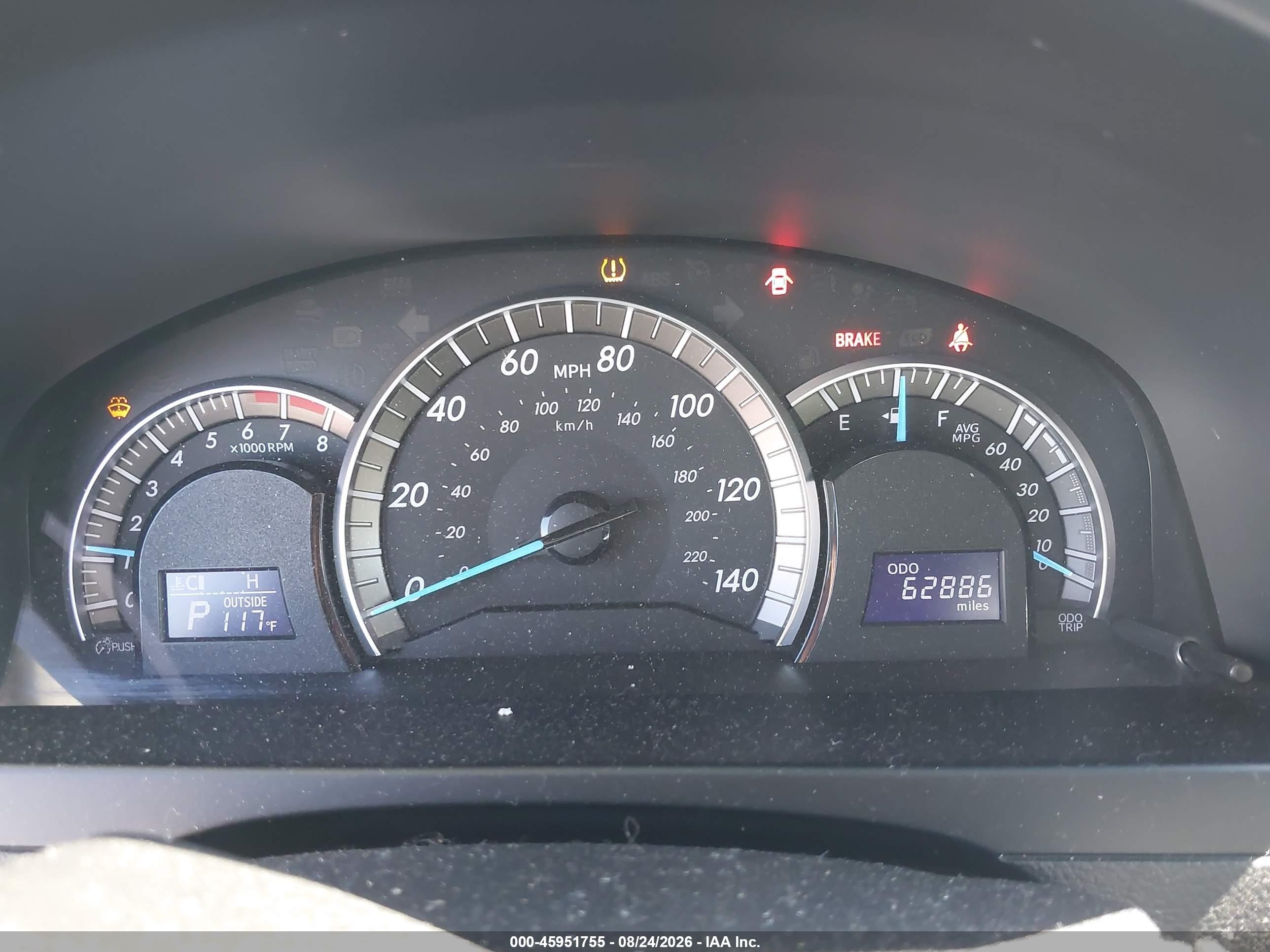 2014 Toyota Camry Se Серый vin: 4T1BF1FK2EU781296