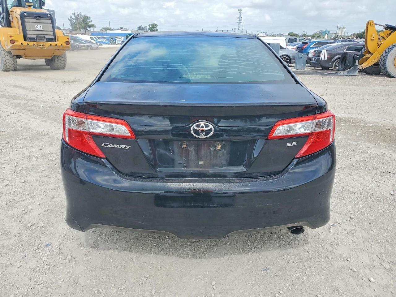 2014 Toyota Camry Se Black vin: 4T1BF1FK2EU787549