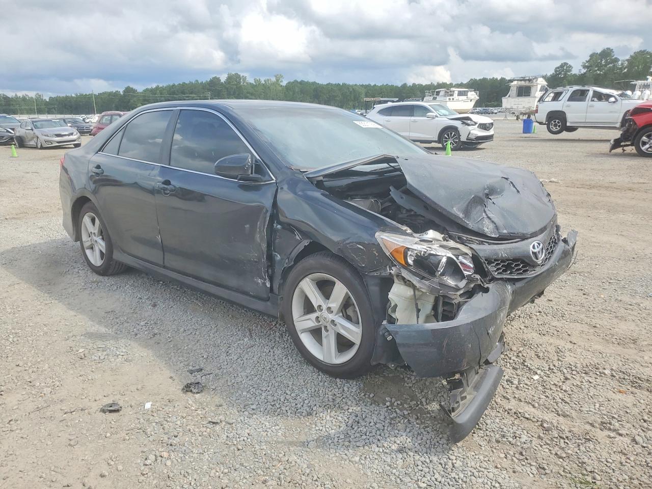 2014 Toyota Camry Se Black vin: 4T1BF1FK2EU800431