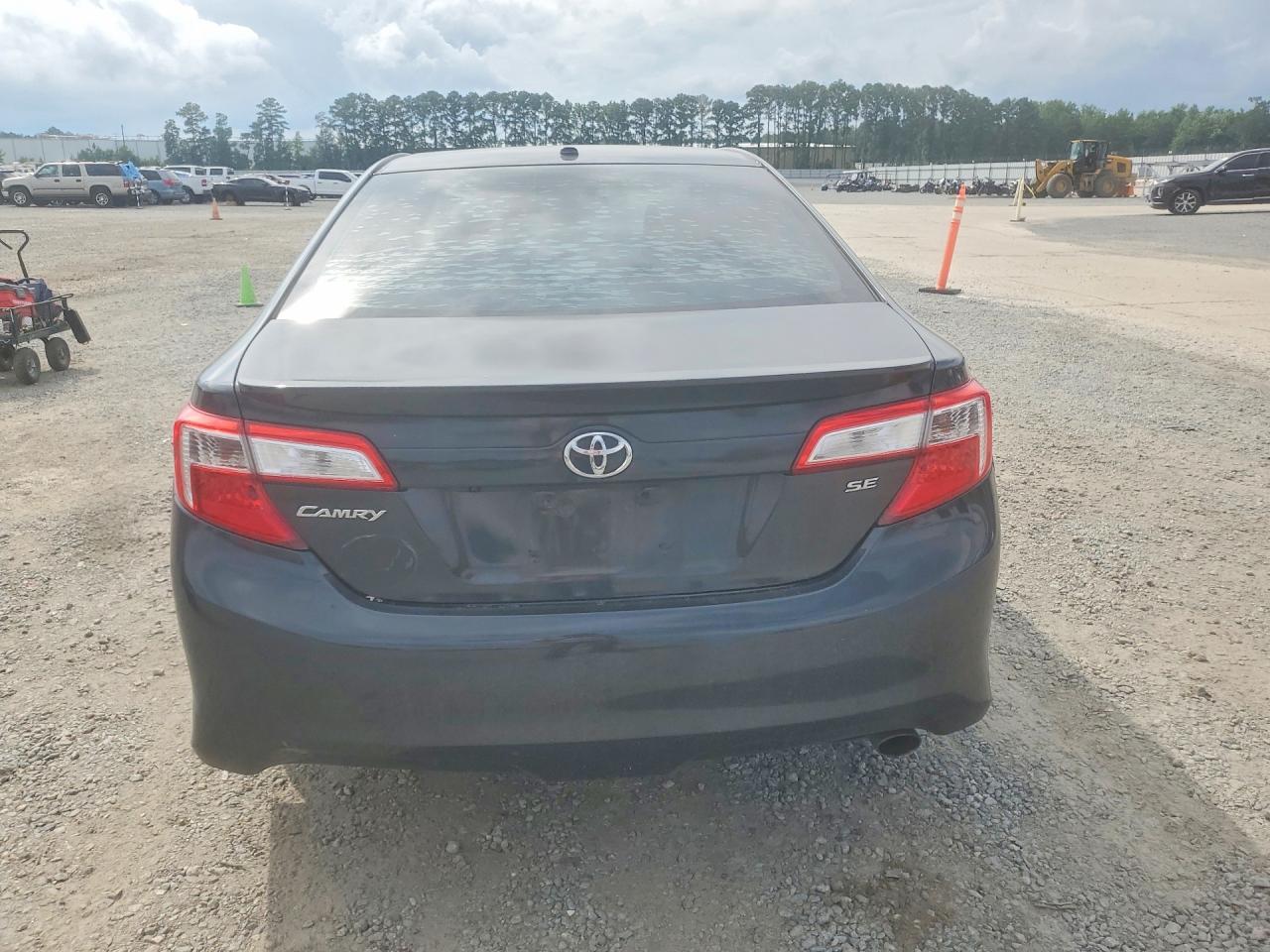 2014 Toyota Camry Se Black vin: 4T1BF1FK2EU800431