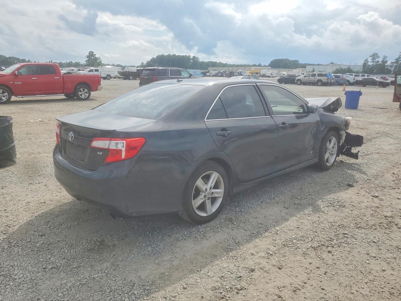 2014 Toyota Camry Se Black vin: 4T1BF1FK2EU800431