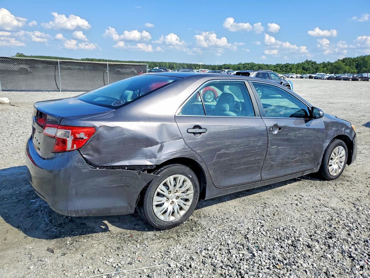 2014 Toyota Camry L Gray vin: 4T1BF1FK2EU801126