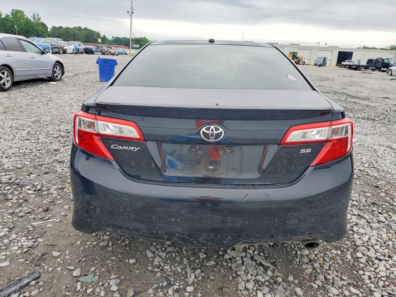 2014 Toyota Camry Se Black vin: 4T1BF1FK2EU805502