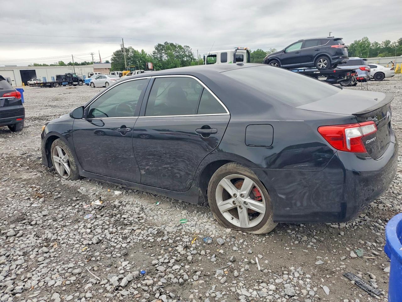 2014 Toyota Camry Se Black vin: 4T1BF1FK2EU805502