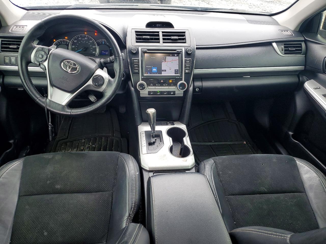 2014 Toyota Camry Se Black vin: 4T1BF1FK2EU805502