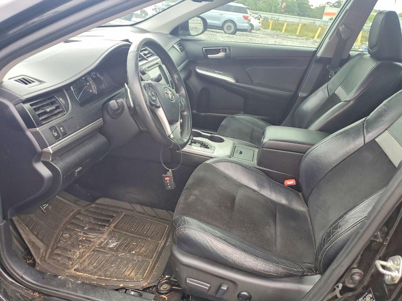 2014 Toyota Camry Se Black vin: 4T1BF1FK2EU805502
