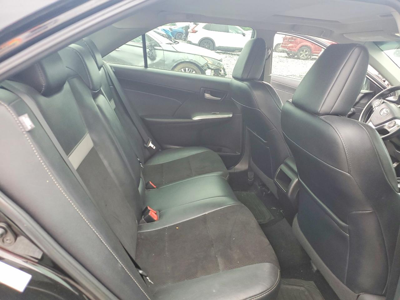 2014 Toyota Camry Se Black vin: 4T1BF1FK2EU805502