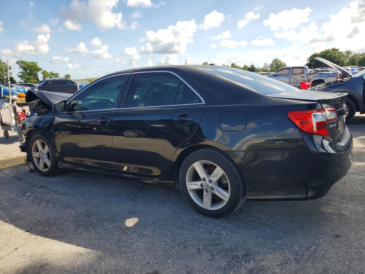 2014 Toyota Camry Se Black vin: 4T1BF1FK2EU812188