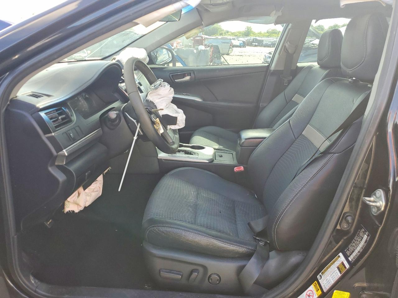 2014 Toyota Camry Se Black vin: 4T1BF1FK2EU812188