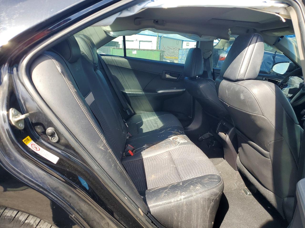 2014 Toyota Camry Se Black vin: 4T1BF1FK2EU812188