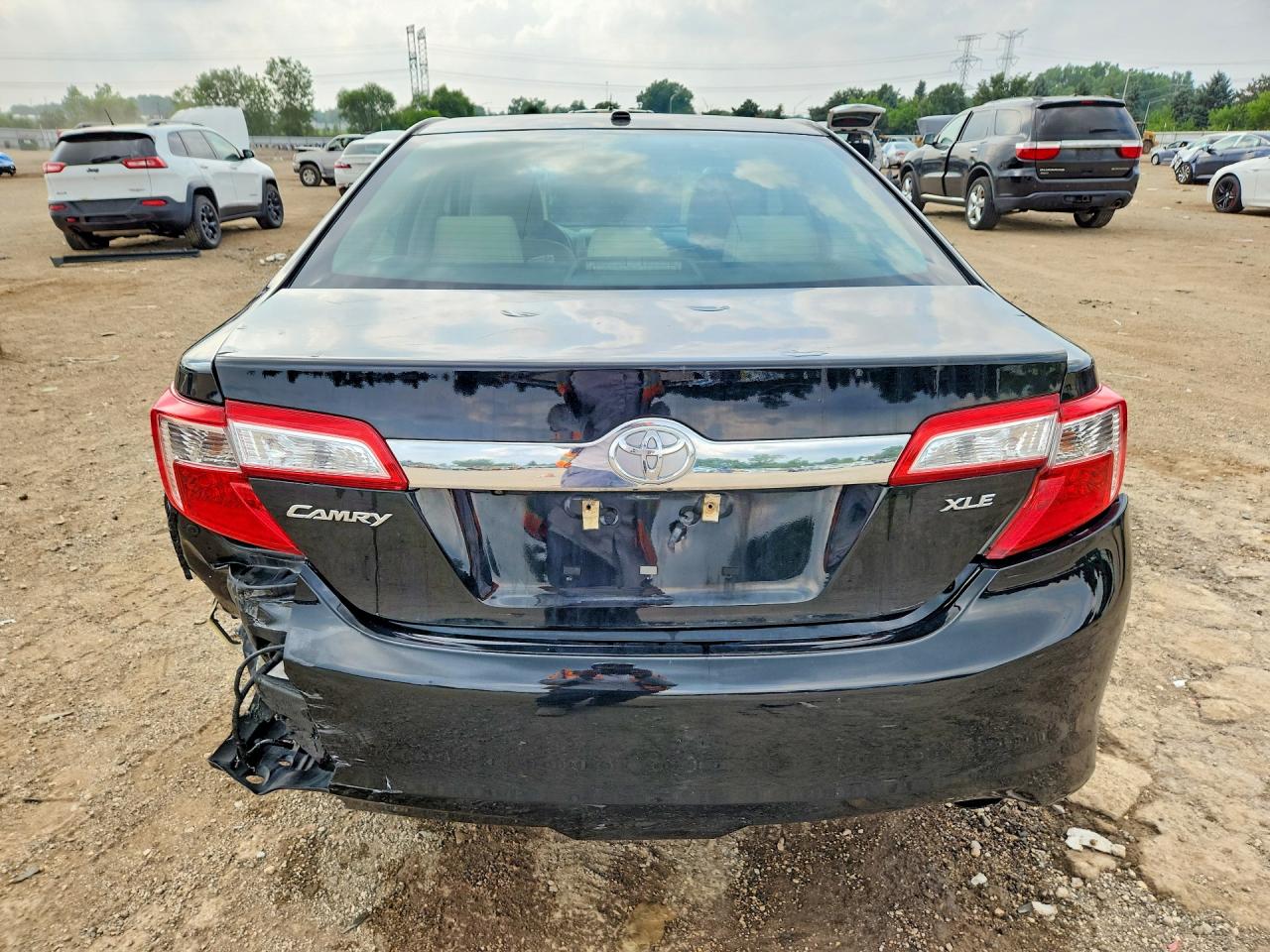 2014 Toyota Camry Xle Black vin: 4T1BF1FK2EU812241