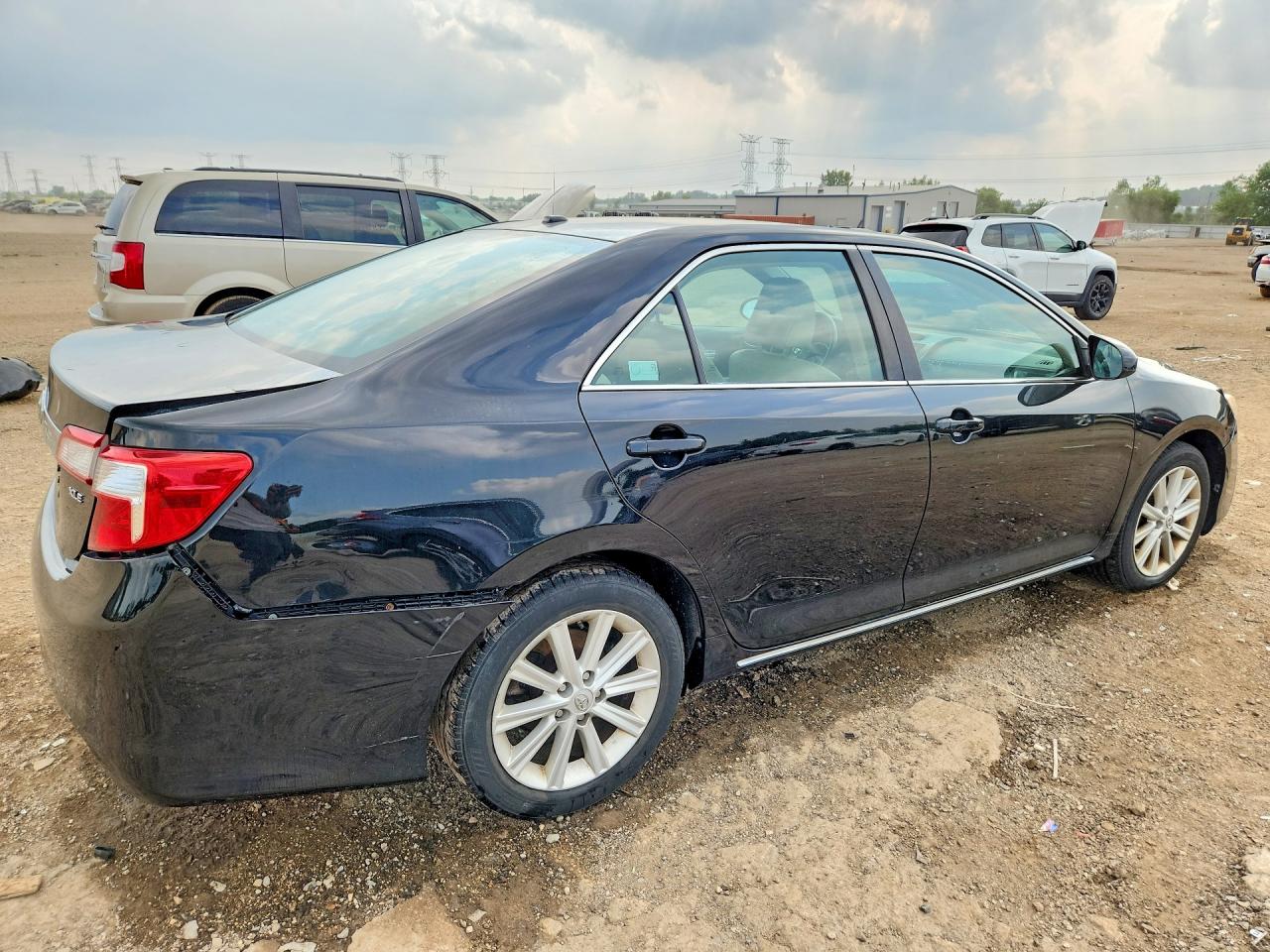 2014 Toyota Camry Xle Black vin: 4T1BF1FK2EU812241