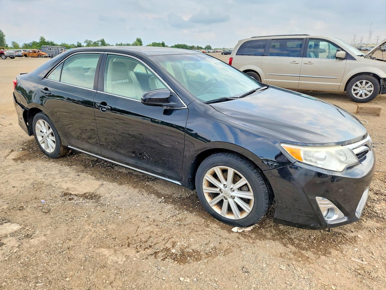 2014 Toyota Camry Xle Black vin: 4T1BF1FK2EU812241