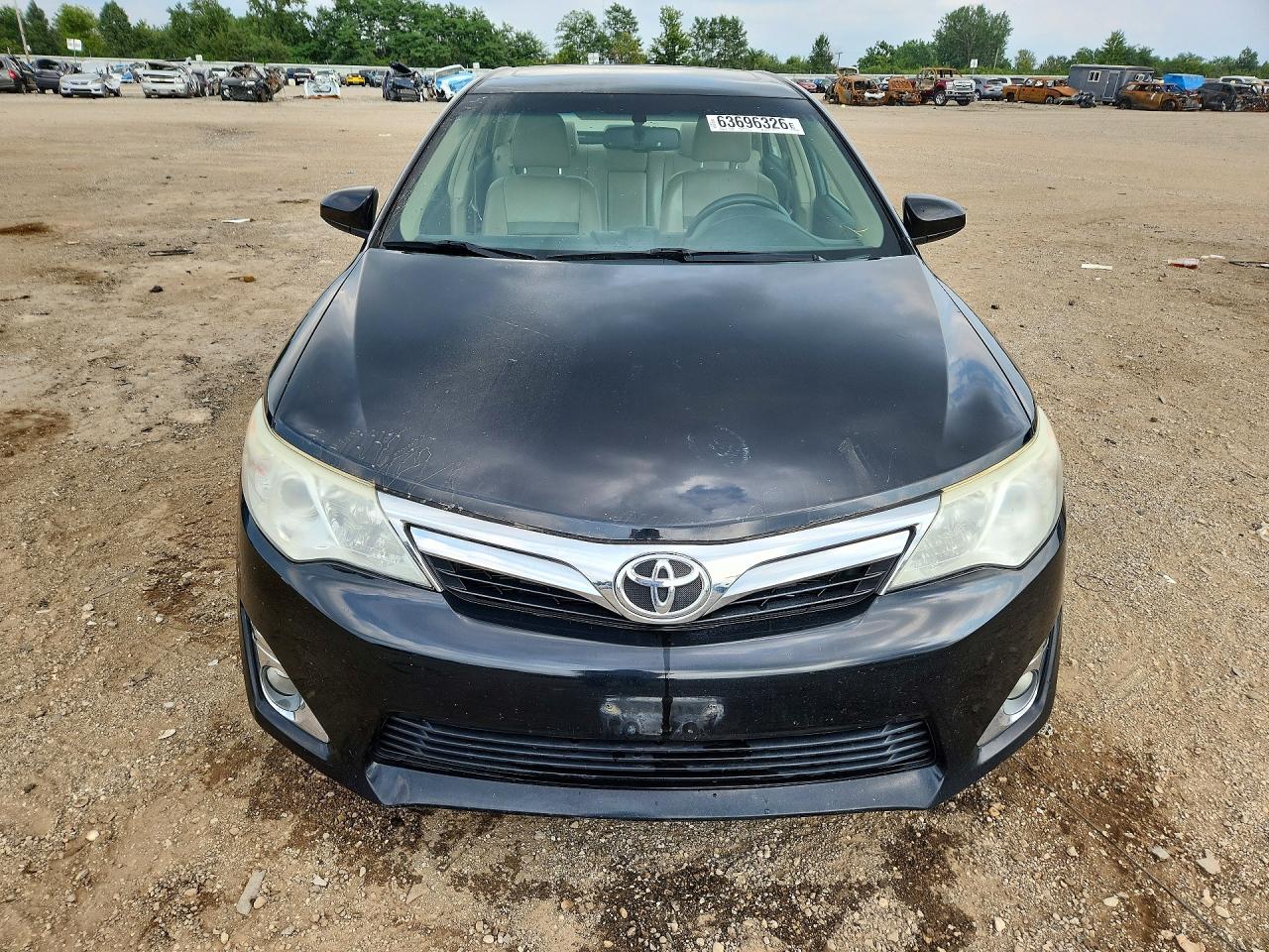 2014 Toyota Camry Xle Black vin: 4T1BF1FK2EU812241