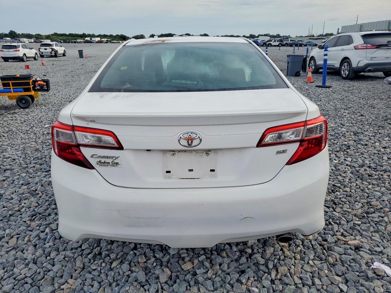 2014 Toyota Camry Se Sport White vin: 4T1BF1FK2EU814183