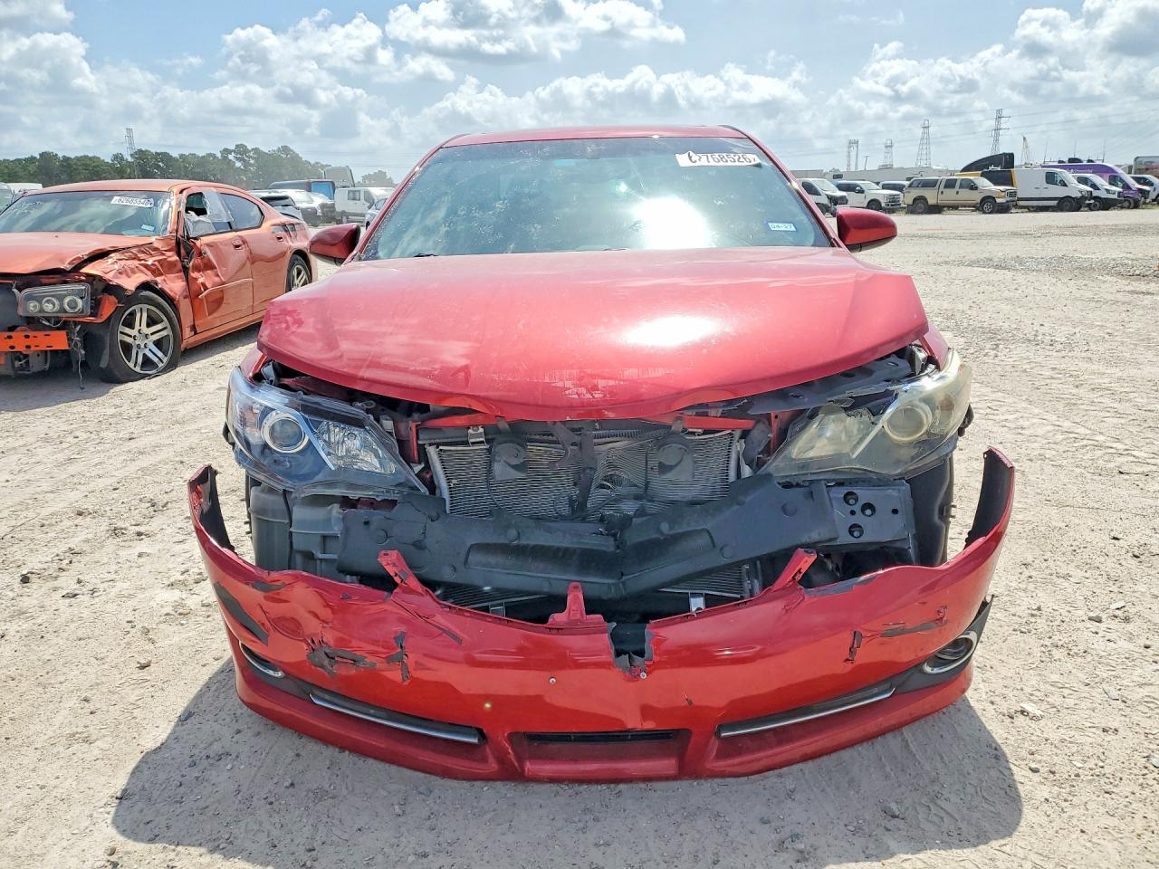 2014 Toyota Camry Se Sport Red vin: 4T1BF1FK2EU819741