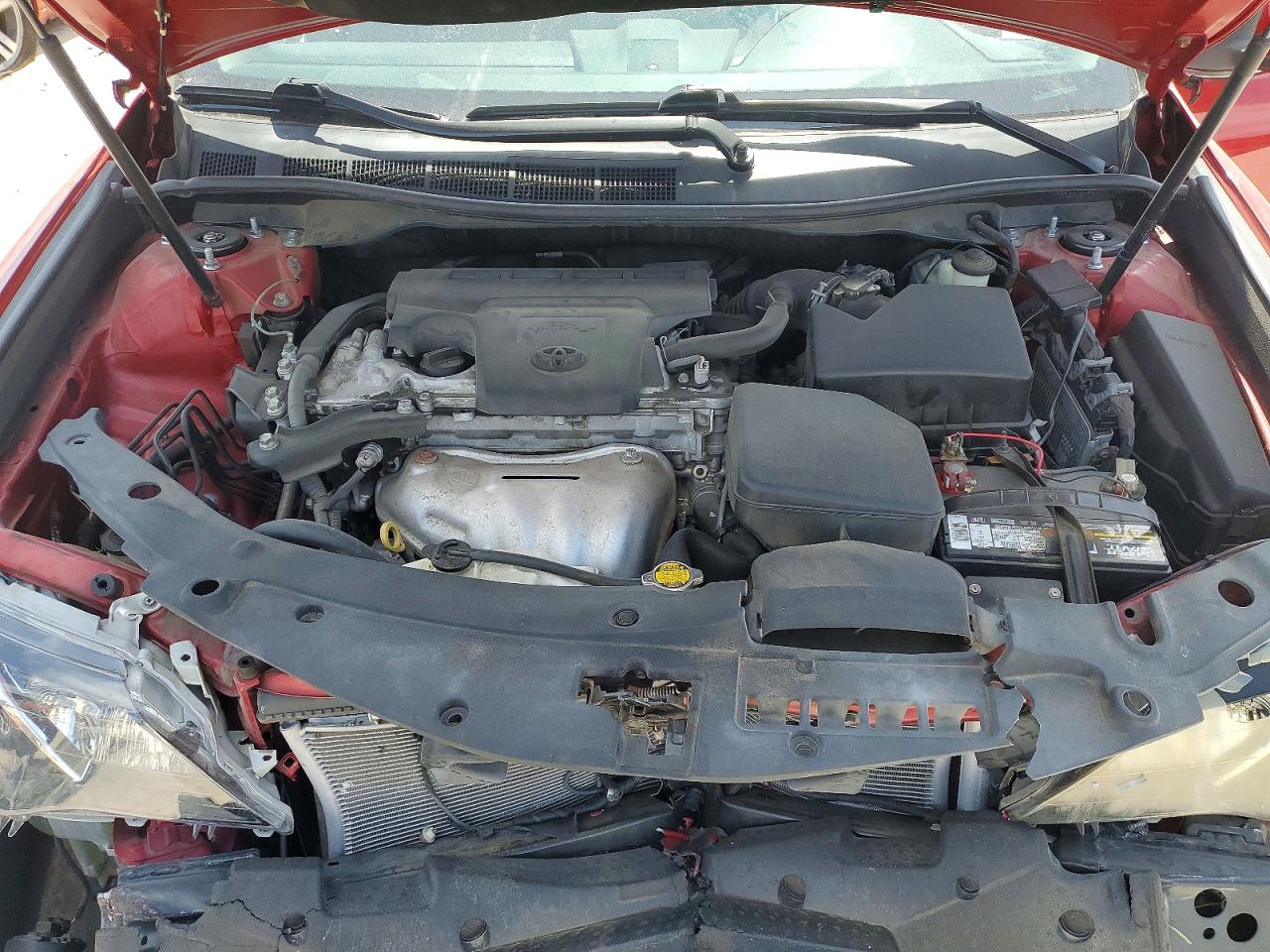 2014 Toyota Camry Se Sport Red vin: 4T1BF1FK2EU819741