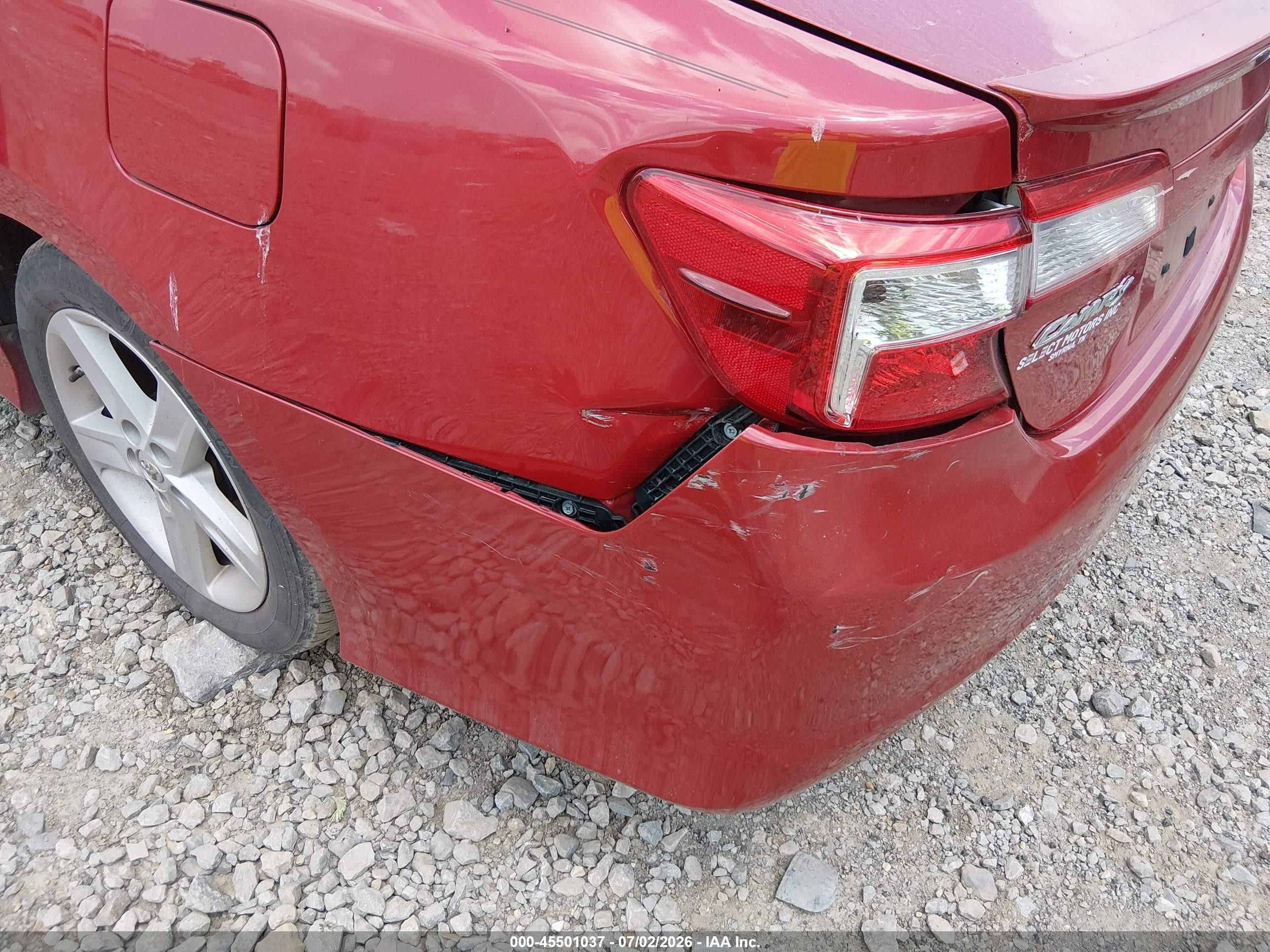 2014 Toyota Camry Se Red vin: 4T1BF1FK2EU835972