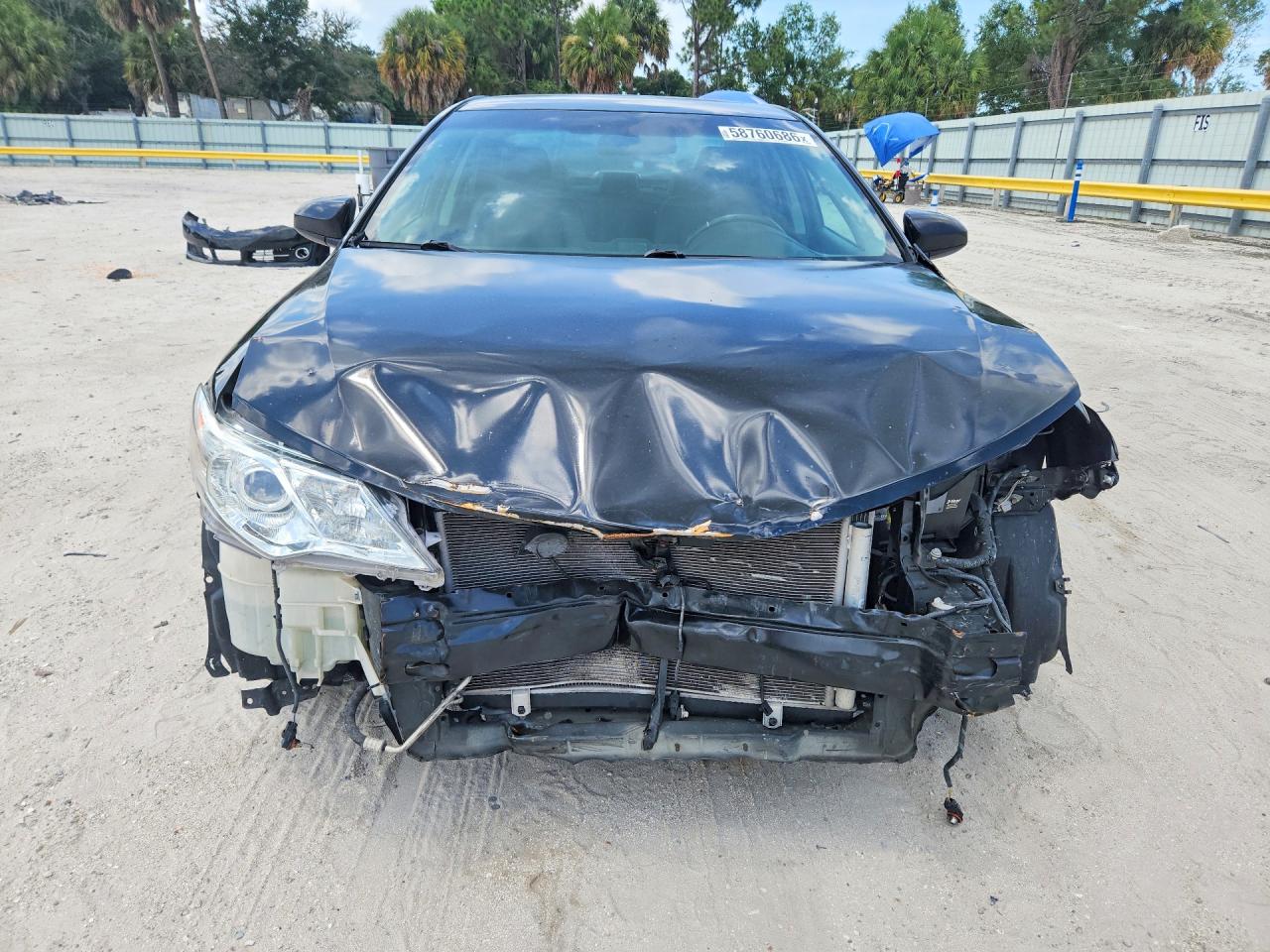 2014 Toyota Camry Se Black vin: 4T1BF1FK2EU841951
