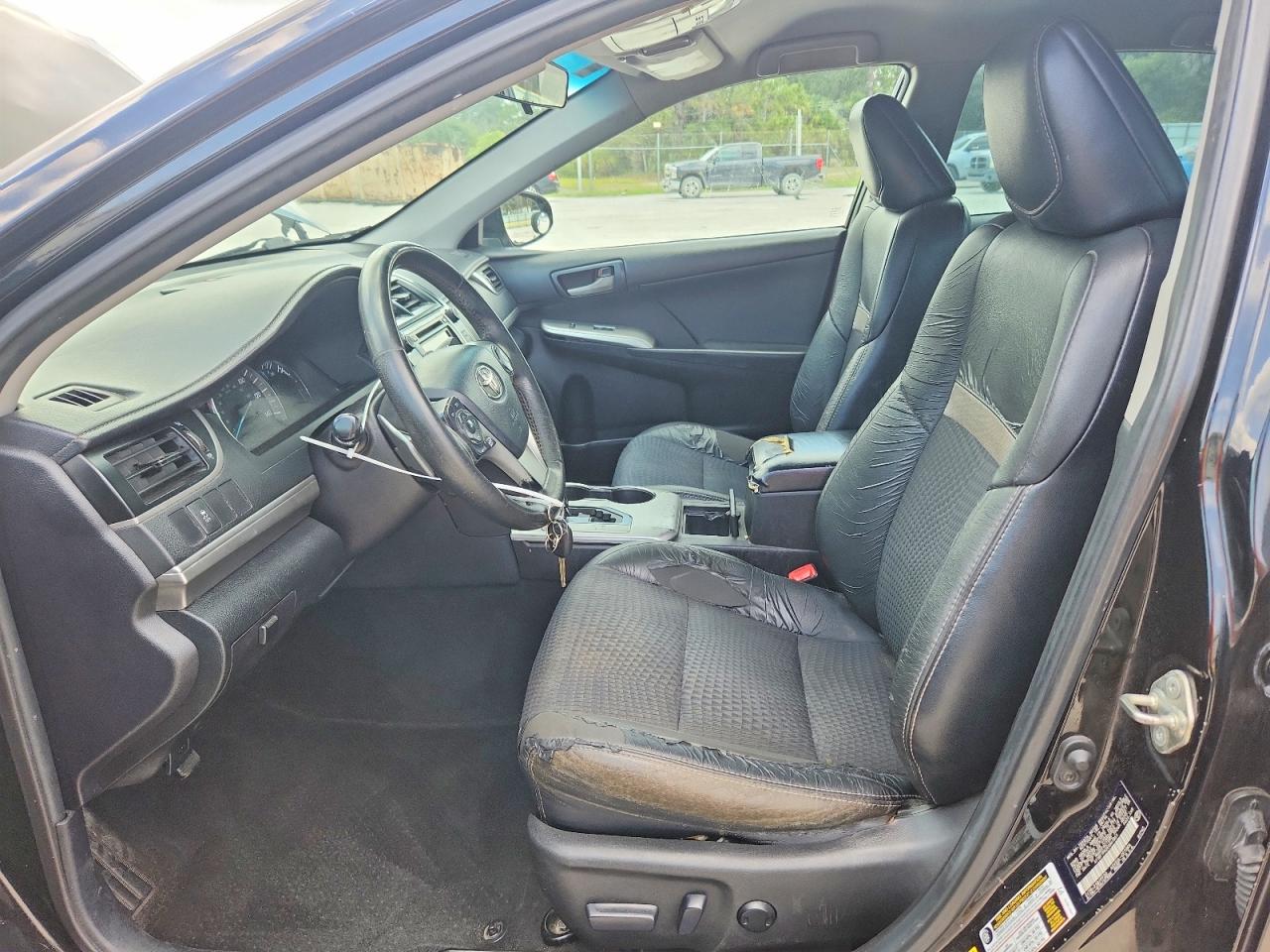 2014 Toyota Camry Se Black vin: 4T1BF1FK2EU841951