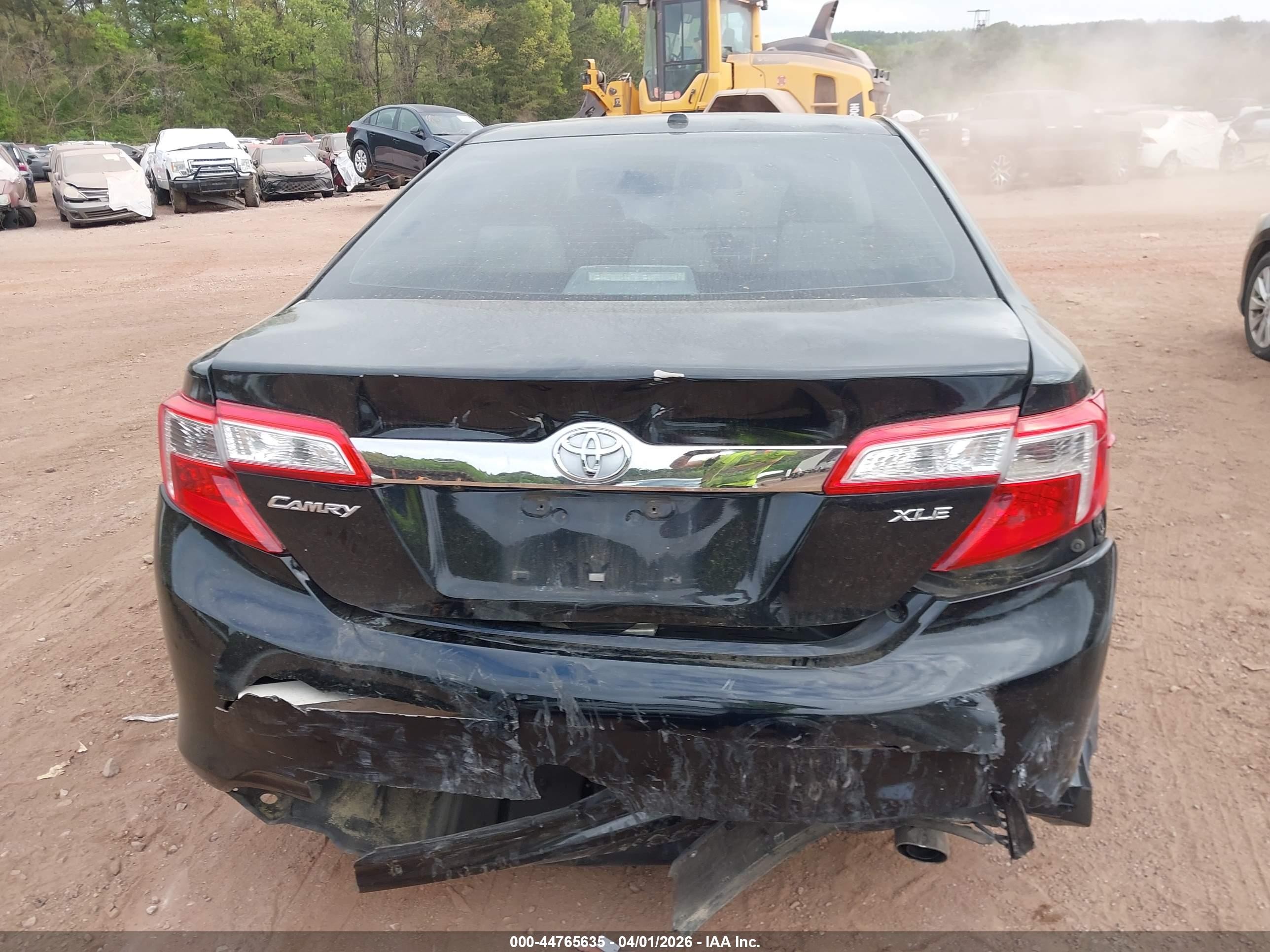 2014 Toyota Camry Xle Black vin: 4T1BF1FK2EU844400