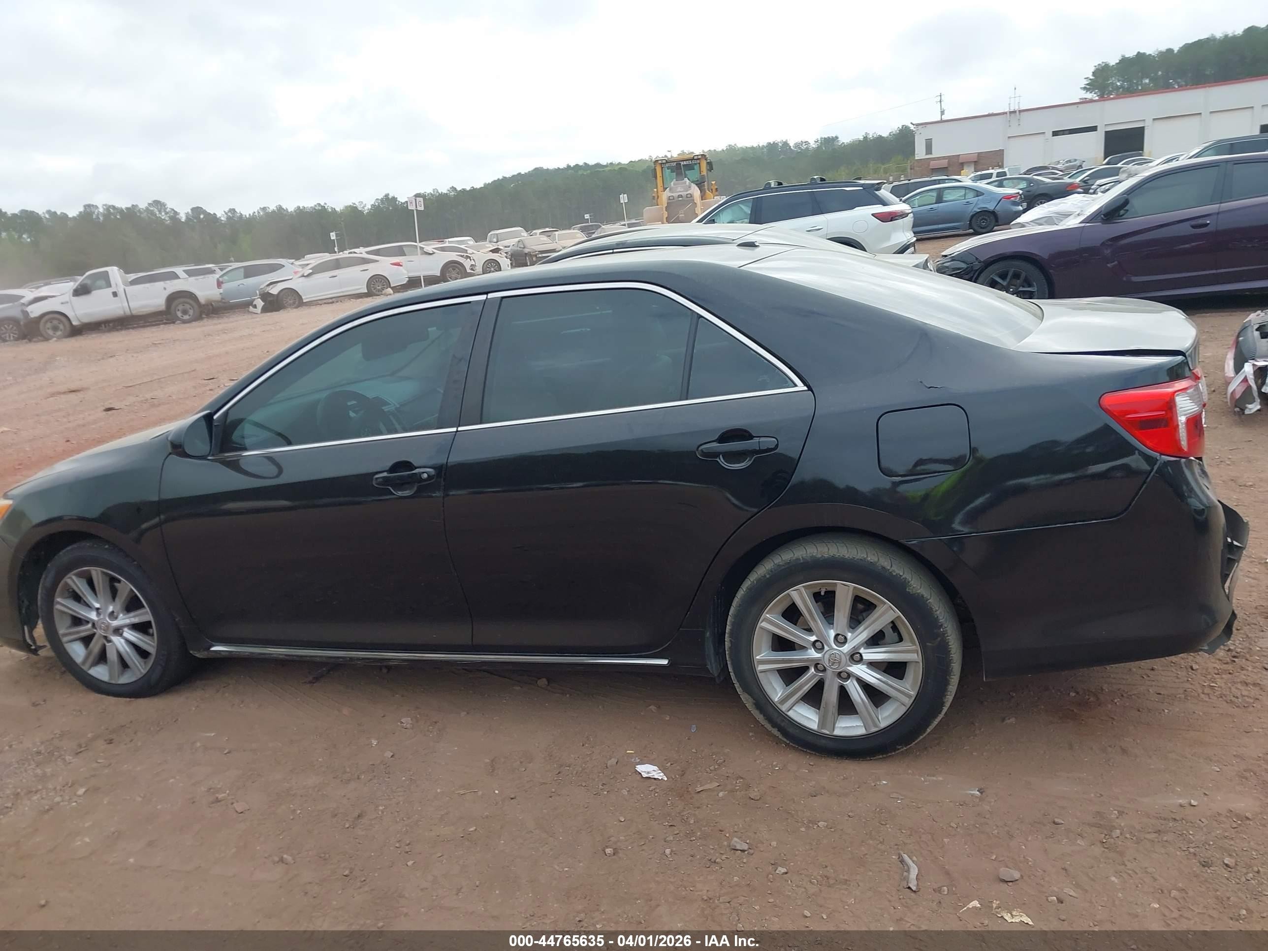 2014 Toyota Camry Xle Black vin: 4T1BF1FK2EU844400
