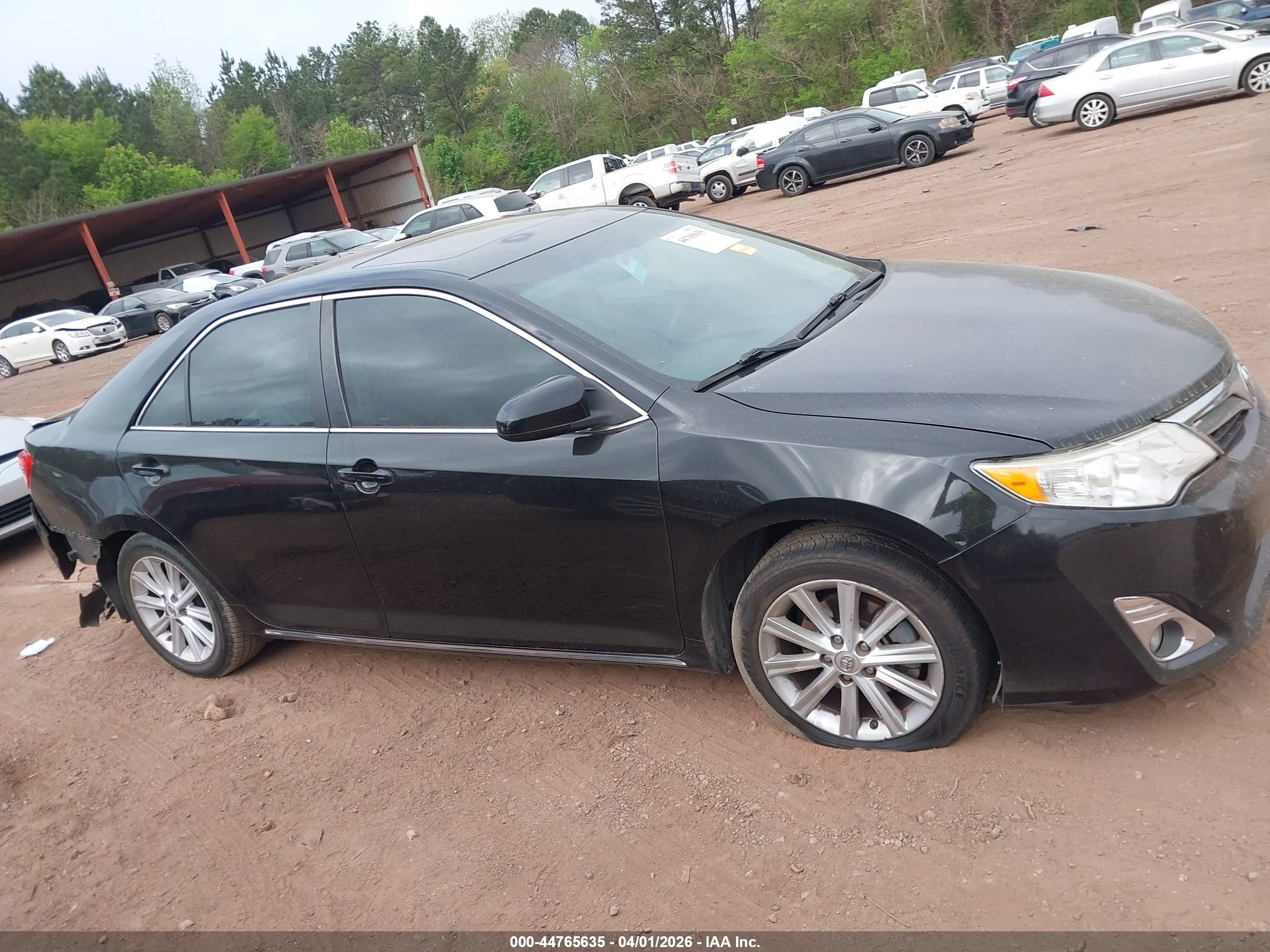 2014 Toyota Camry Xle Black vin: 4T1BF1FK2EU844400