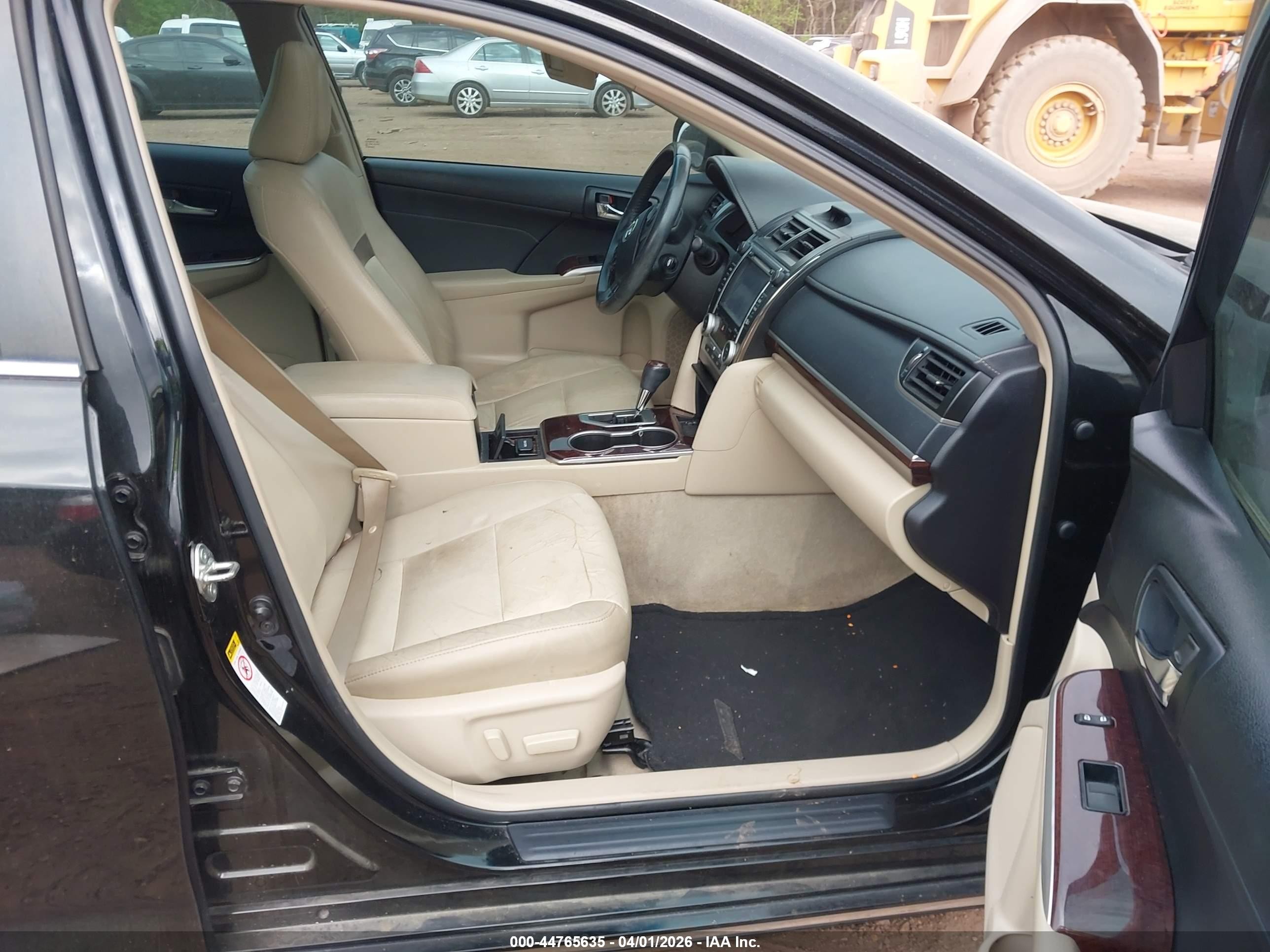 2014 Toyota Camry Xle Black vin: 4T1BF1FK2EU844400