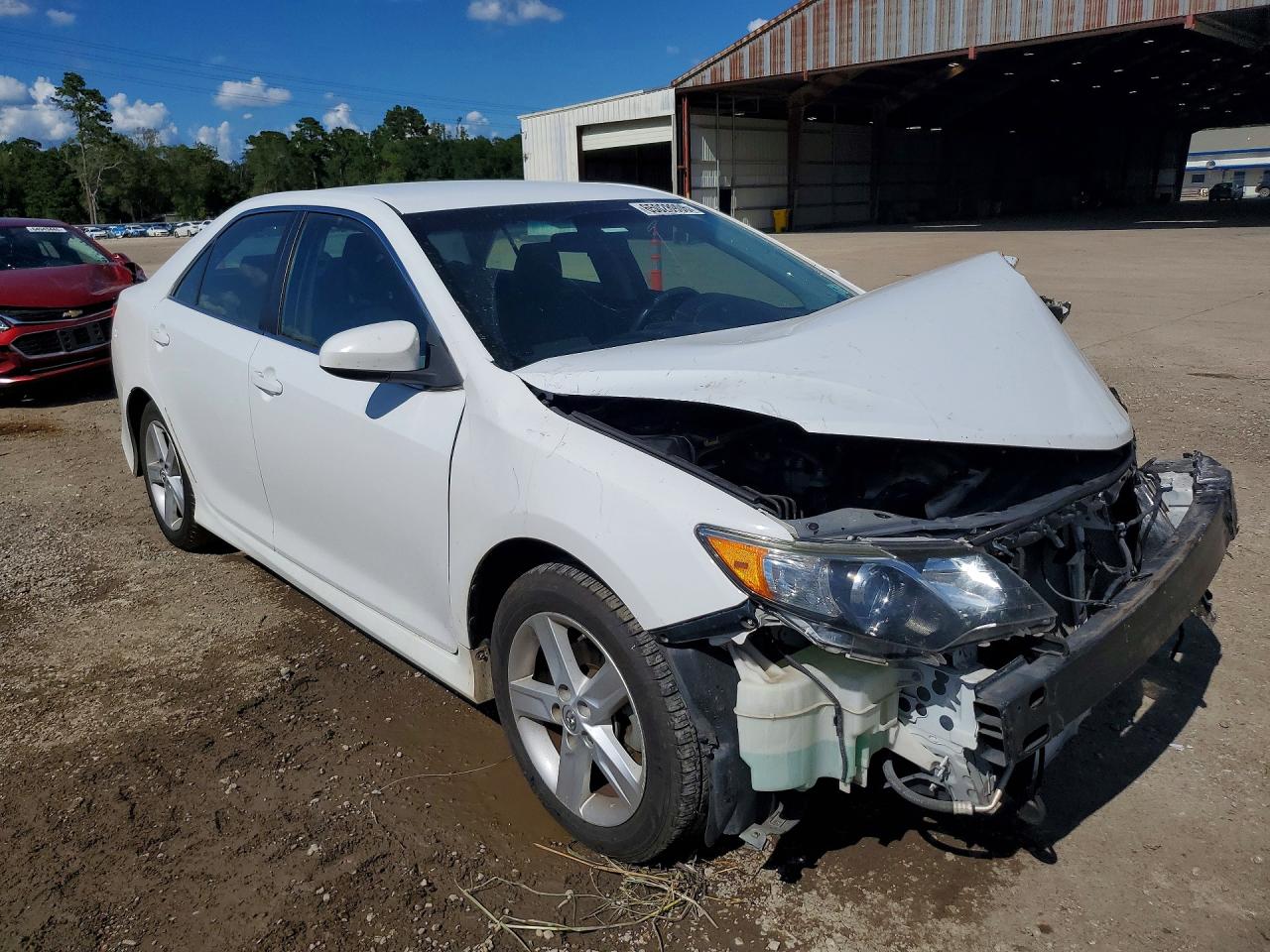 2014 Toyota Camry Se White vin: 4T1BF1FK2EU855347