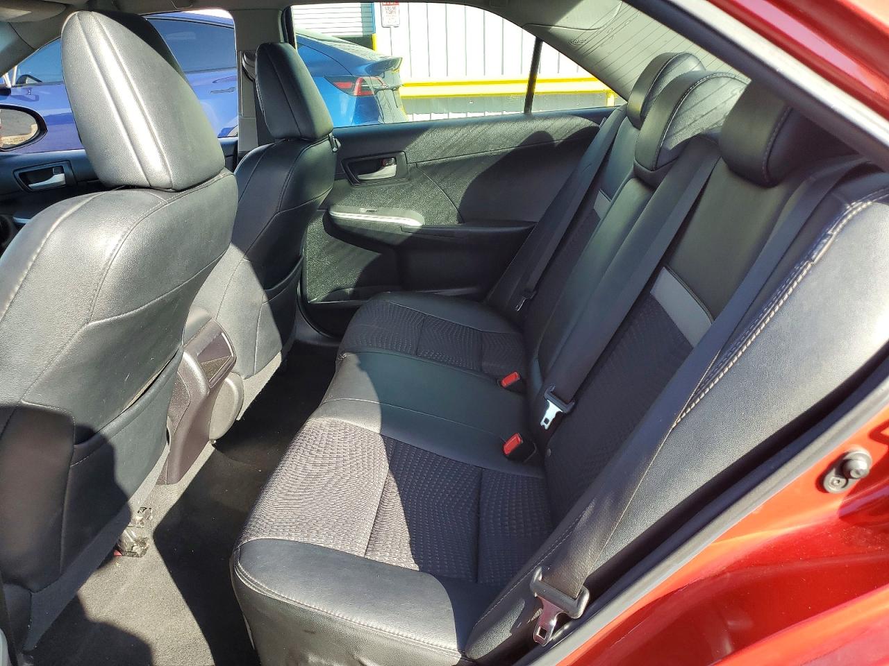 2014 Toyota Camry Se Red vin: 4T1BF1FK2EU863786