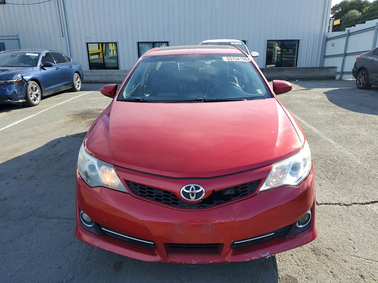 2014 Toyota Camry Se Red vin: 4T1BF1FK2EU863786